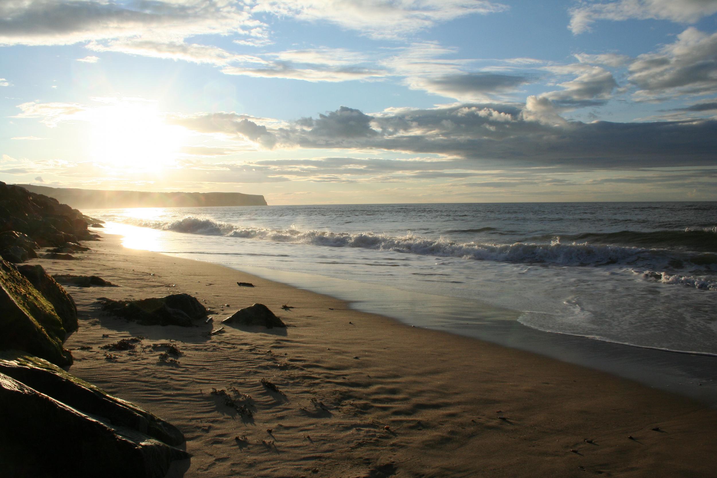 Whitby beach