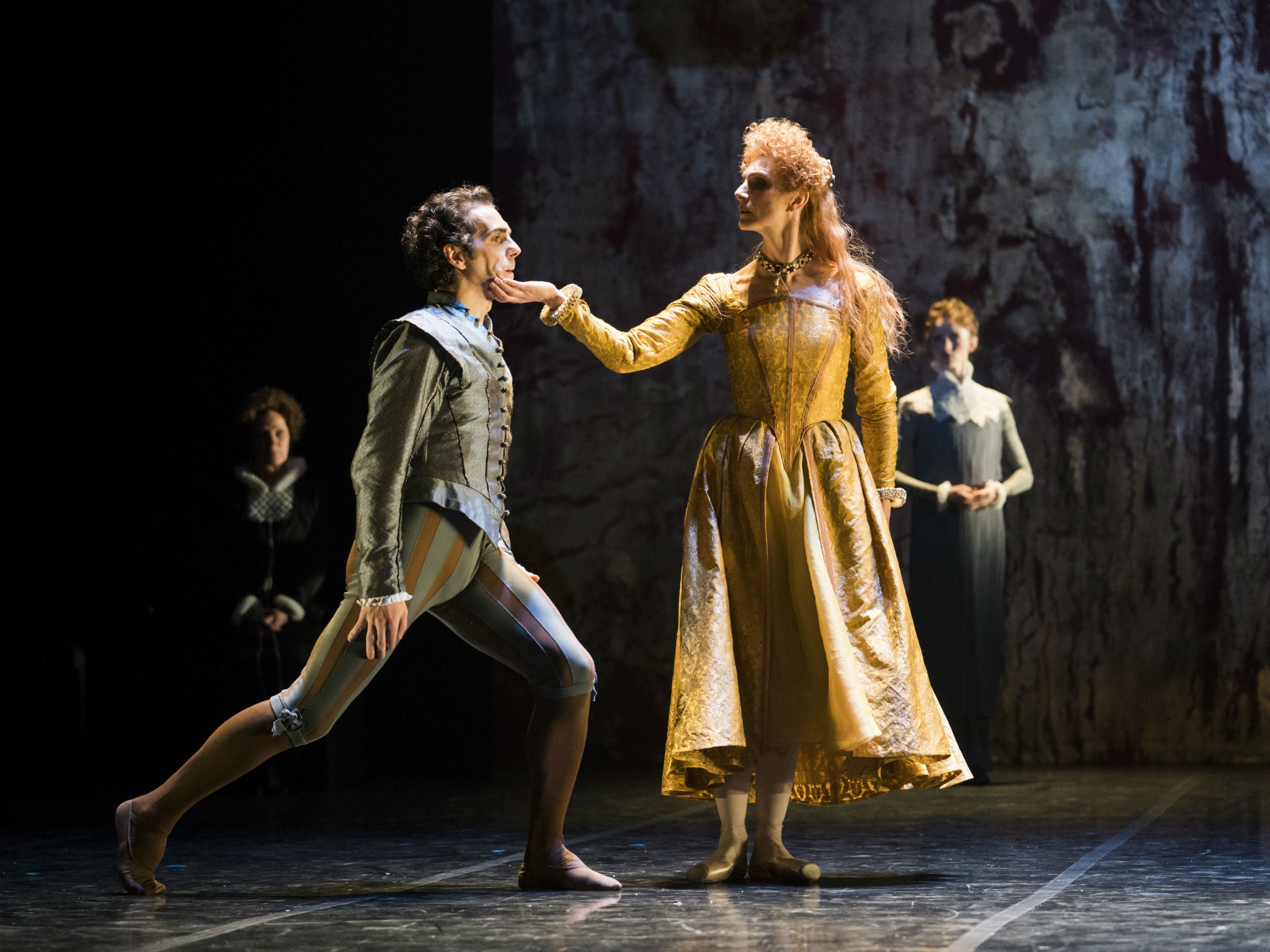 Zenaida Yanowsky and Yury Yanowsky in ‘Elizabeth’