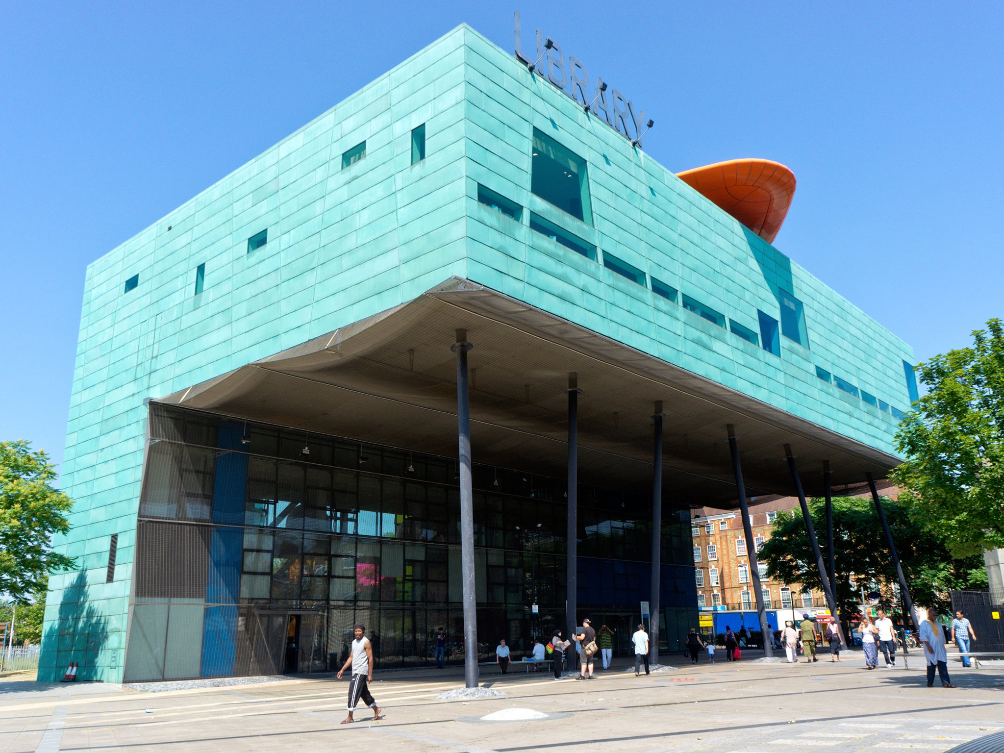 What a picture: the Peckham library has enticed reluctant readers to its rooms