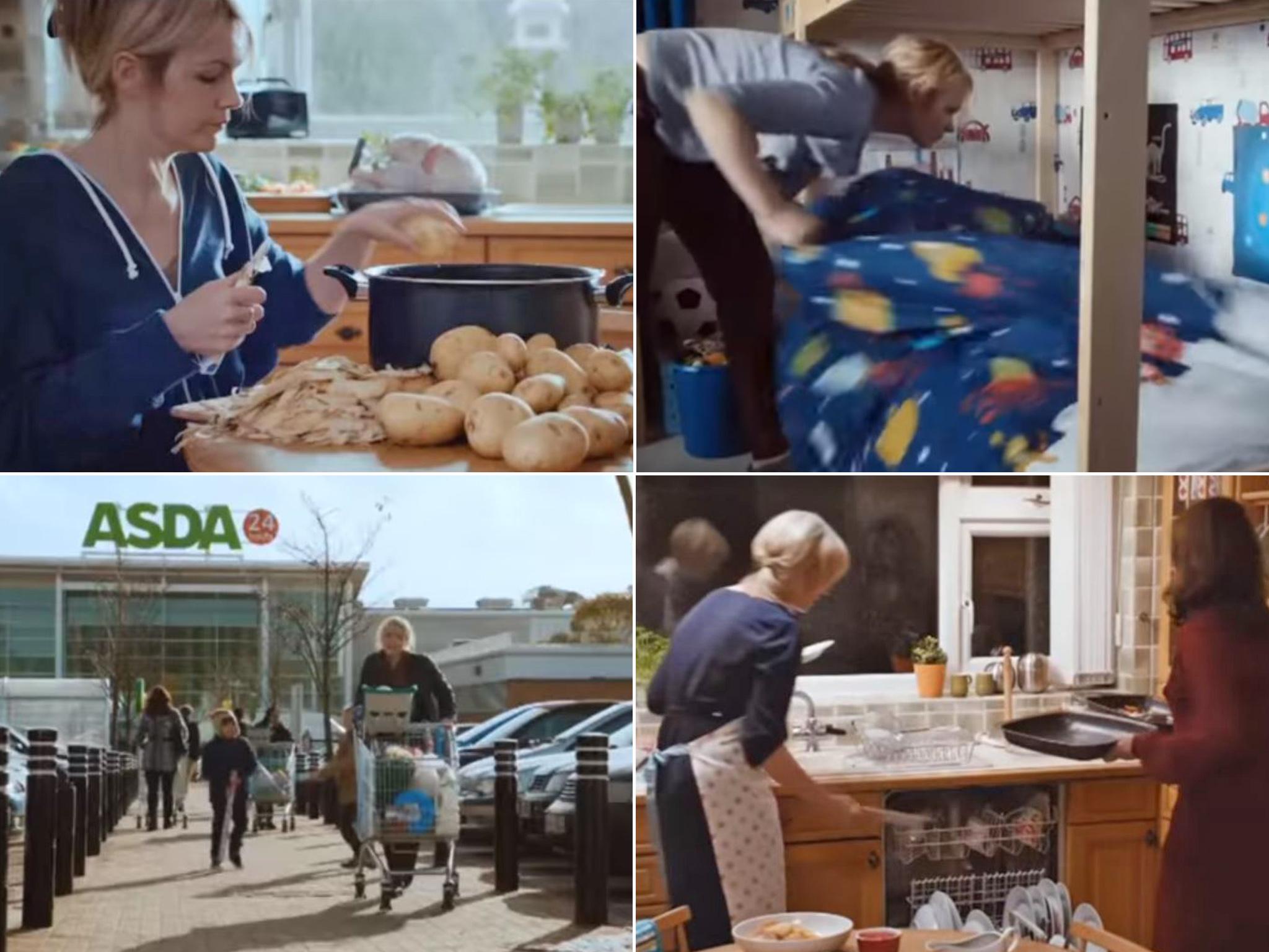 Asda's 2012 Christmas advert received more than 600 complaints for its portrayal of a mother preparing for the festive period