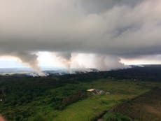 Hawaii volcano: Kilauea erupts from summit spewing ash 30,000ft into air after thousands are evacuated