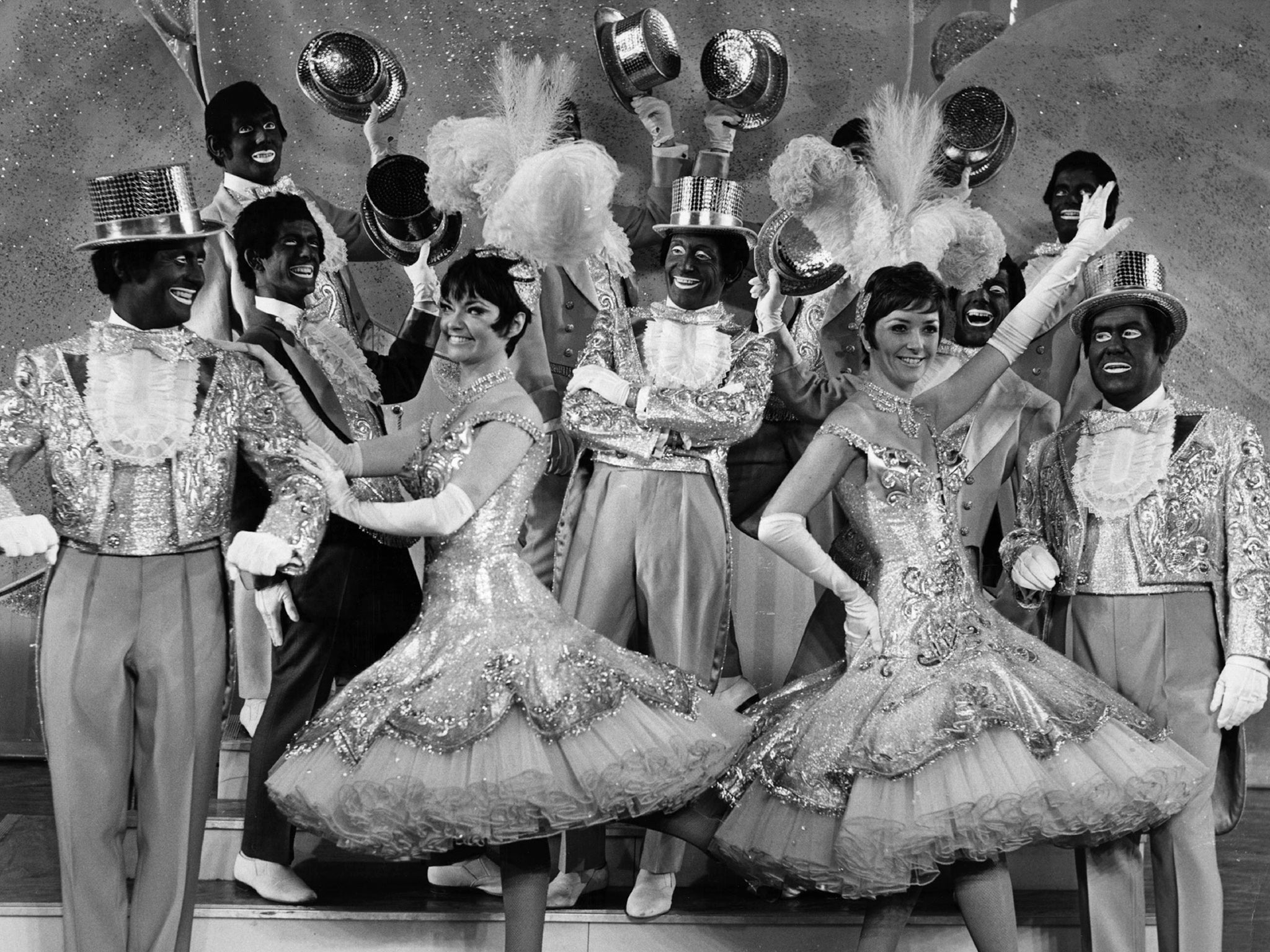 Dancers from 'The Black and White Minstrel Show'