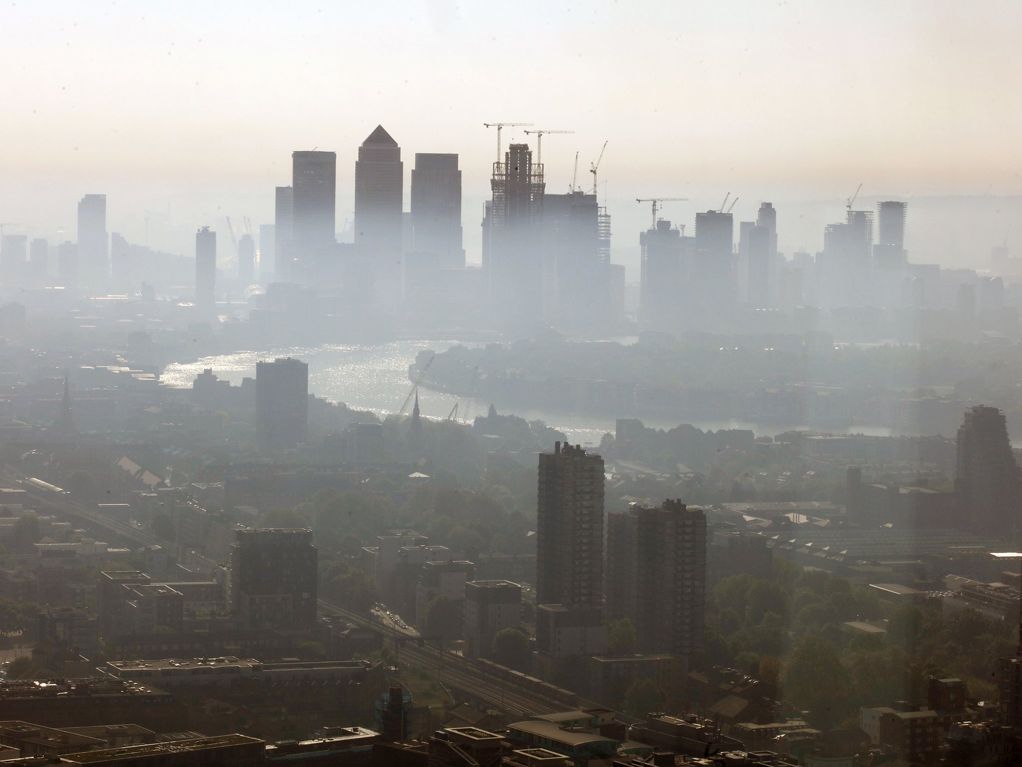 During road closures for the London Marathon, traffic-free streets saw pollution levels drop by 89 per cent