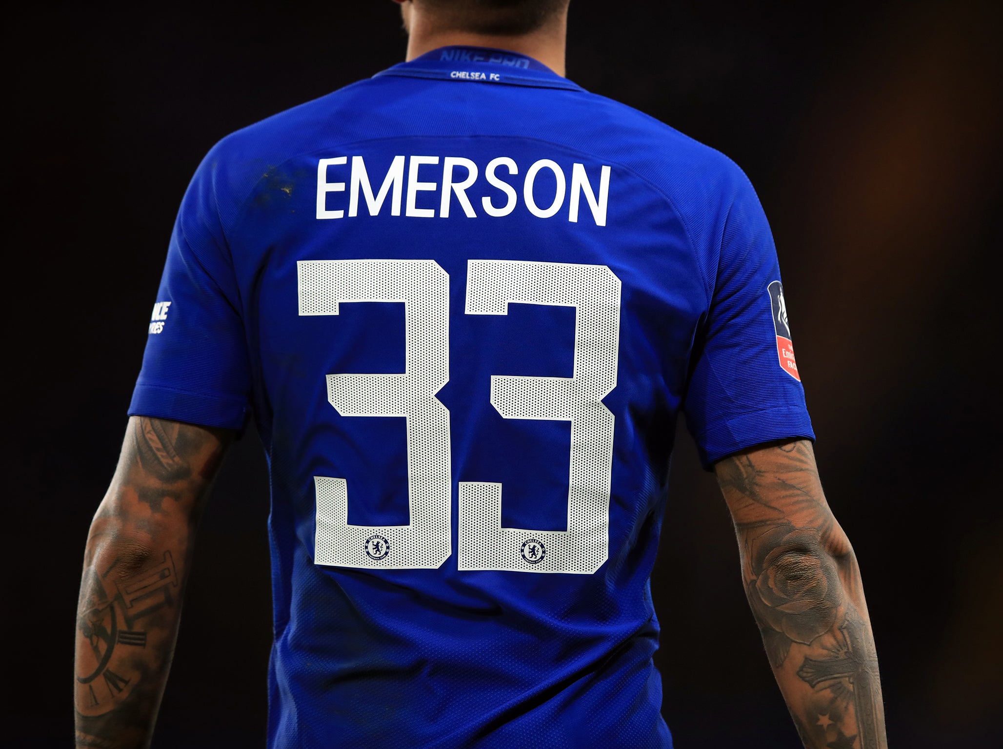 Emerson is still struggling with injury (Getty )