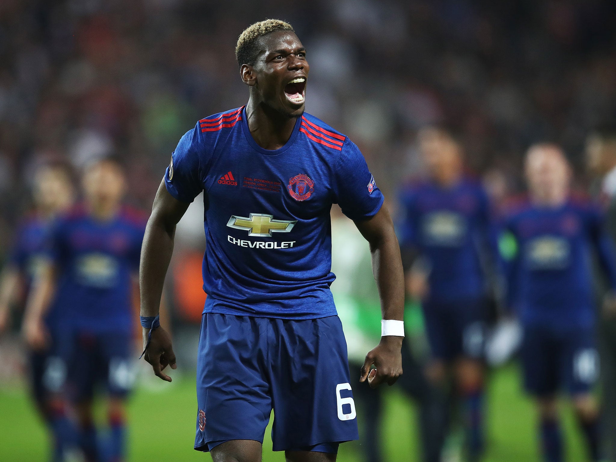 Paul Pogba said he now considers himself an honorary Mancunian