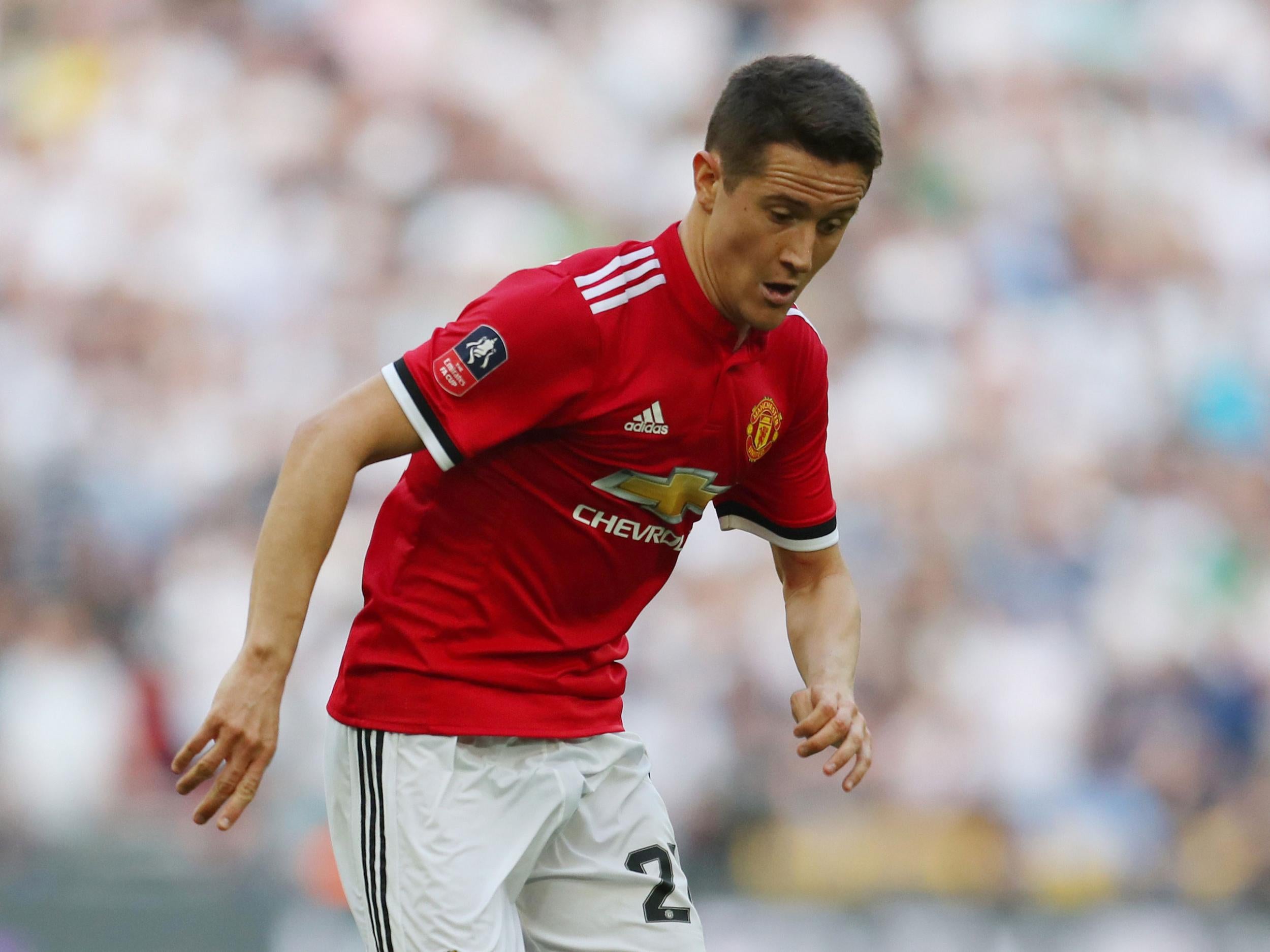 Ander Herrera scored Manchester United's winning goal in the semi-final against Tottenham