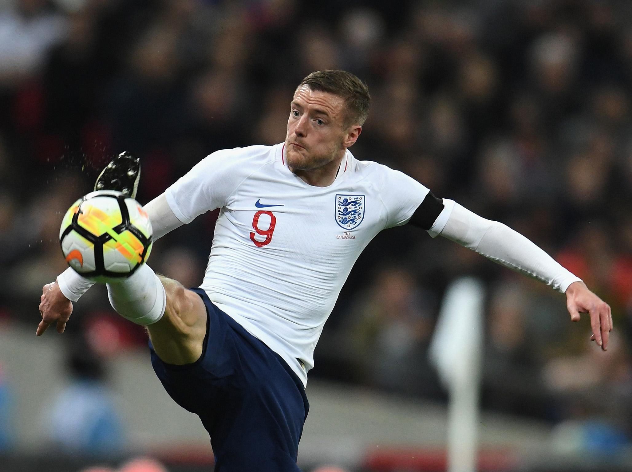 Vardy said he was prepared and ready to play second fiddle to Harry Kane in Russia