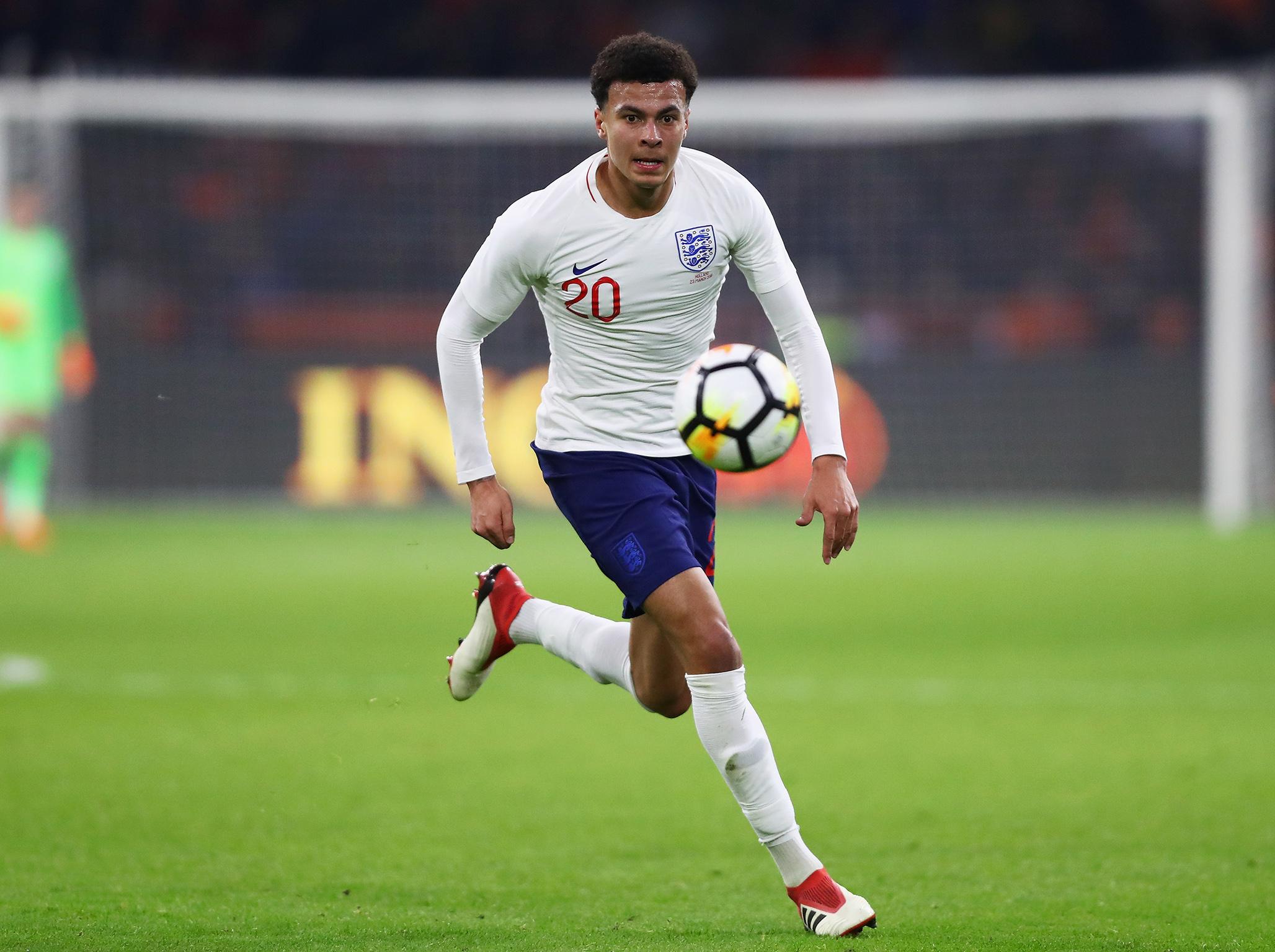 Dele Alli is one of England's brightest players but has a history of poor discipline