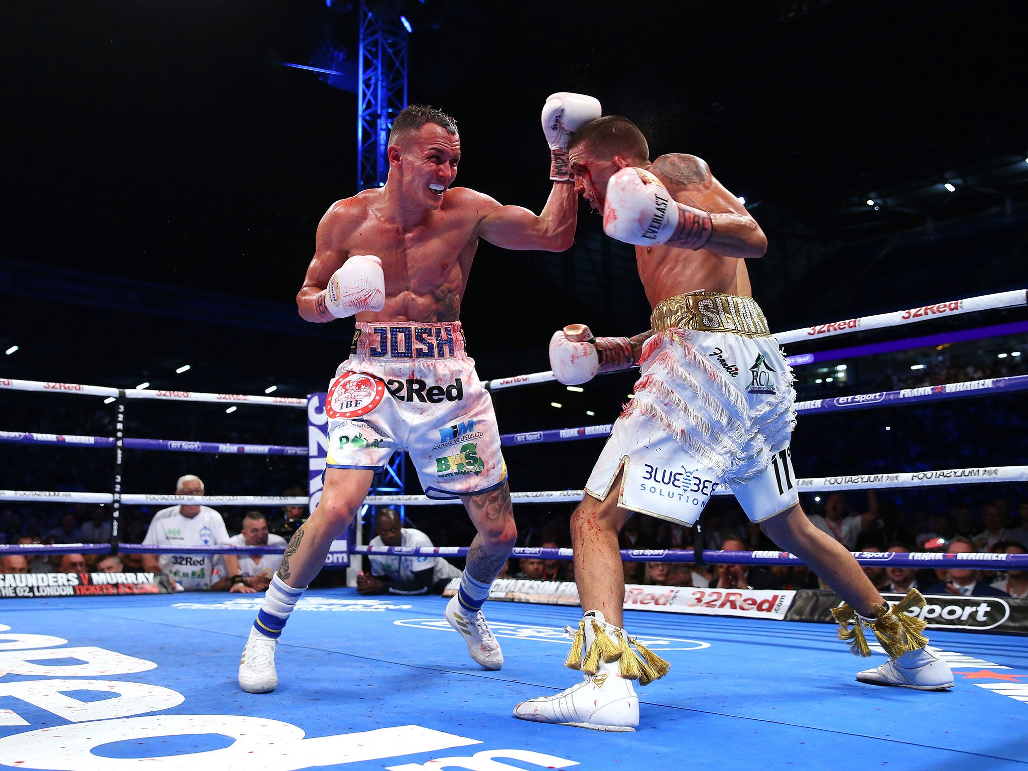 Warrington beat Lee Selby earlier this year