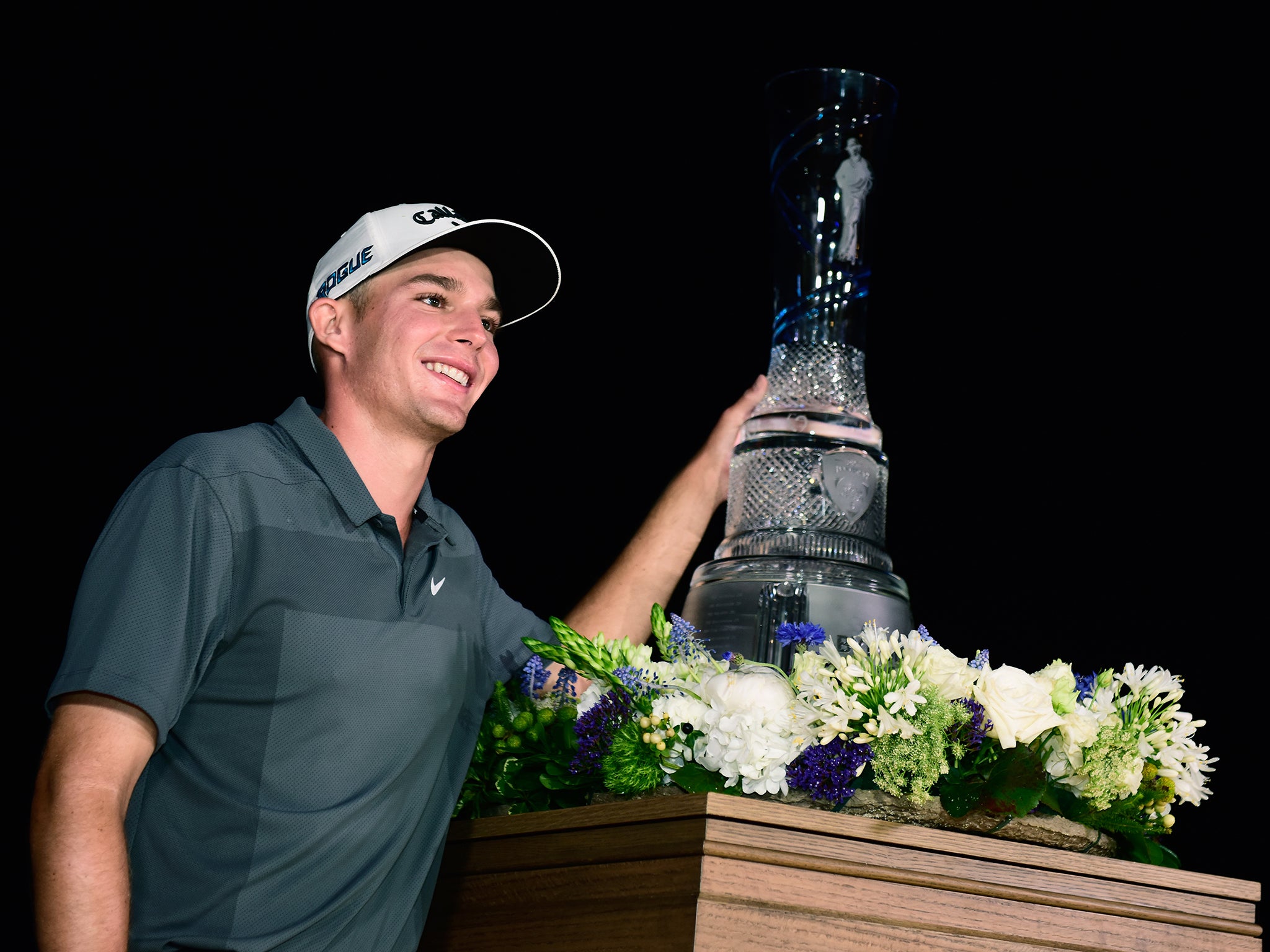 Aaron Wise won his first PGA Tour event at the Byron Nelson at the age of 21