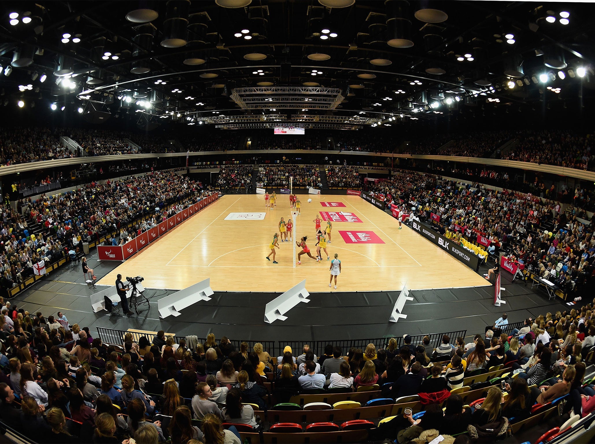 The Copper Box has become a top-class netball venue