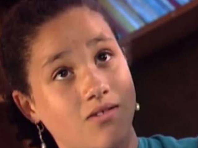 An 11-year-old Meghan Markle speaking about challenging sexism