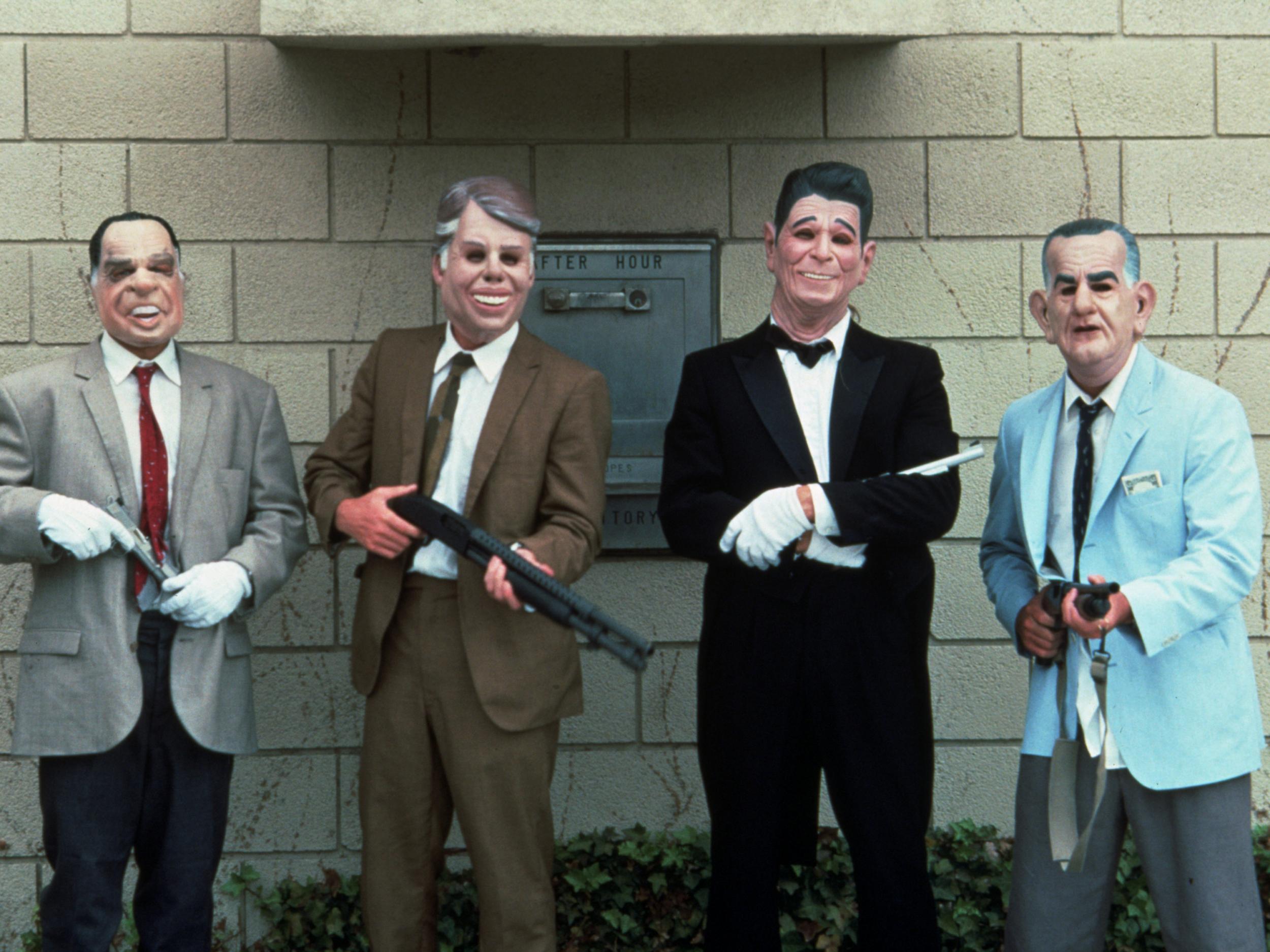 The Ex-Presidents in Kathryn Bigelow’s Point Break (Rex)