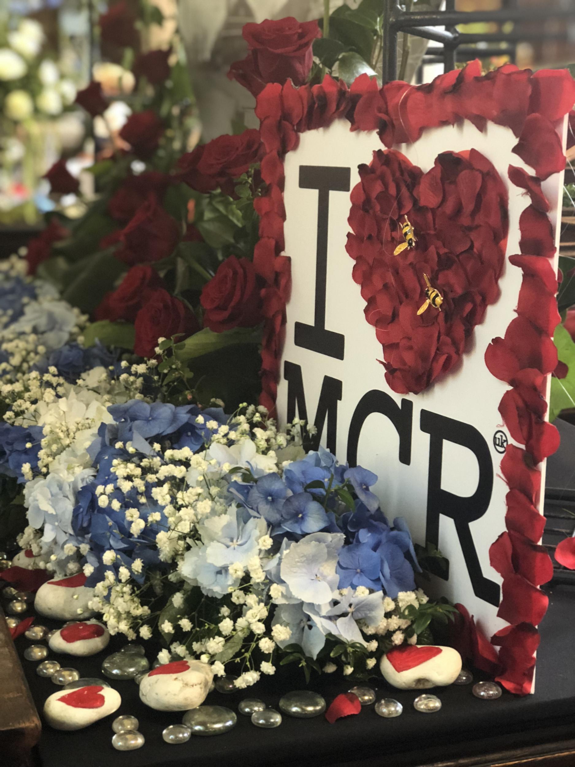 The Flower Festival at St Ann's Church marking the Manchester Arena bombing