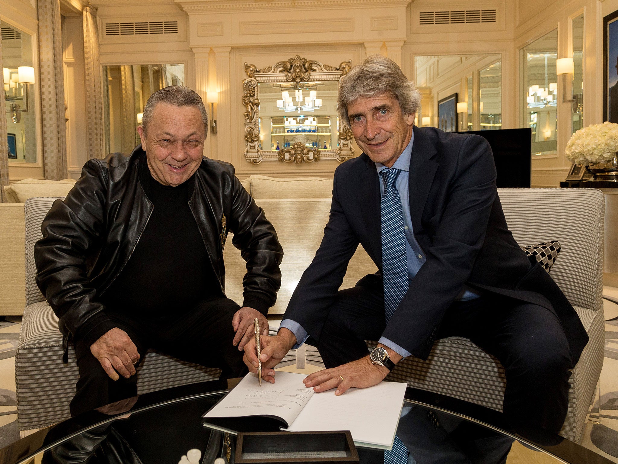 Pellegrini has signed a three-year deal