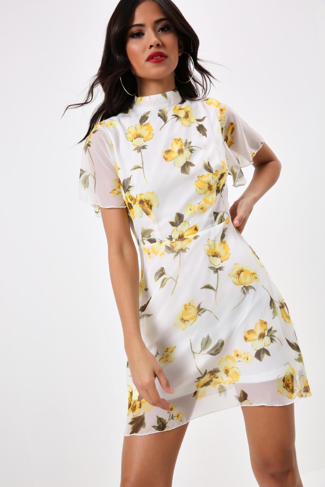 Floral dress, £25, Buy now