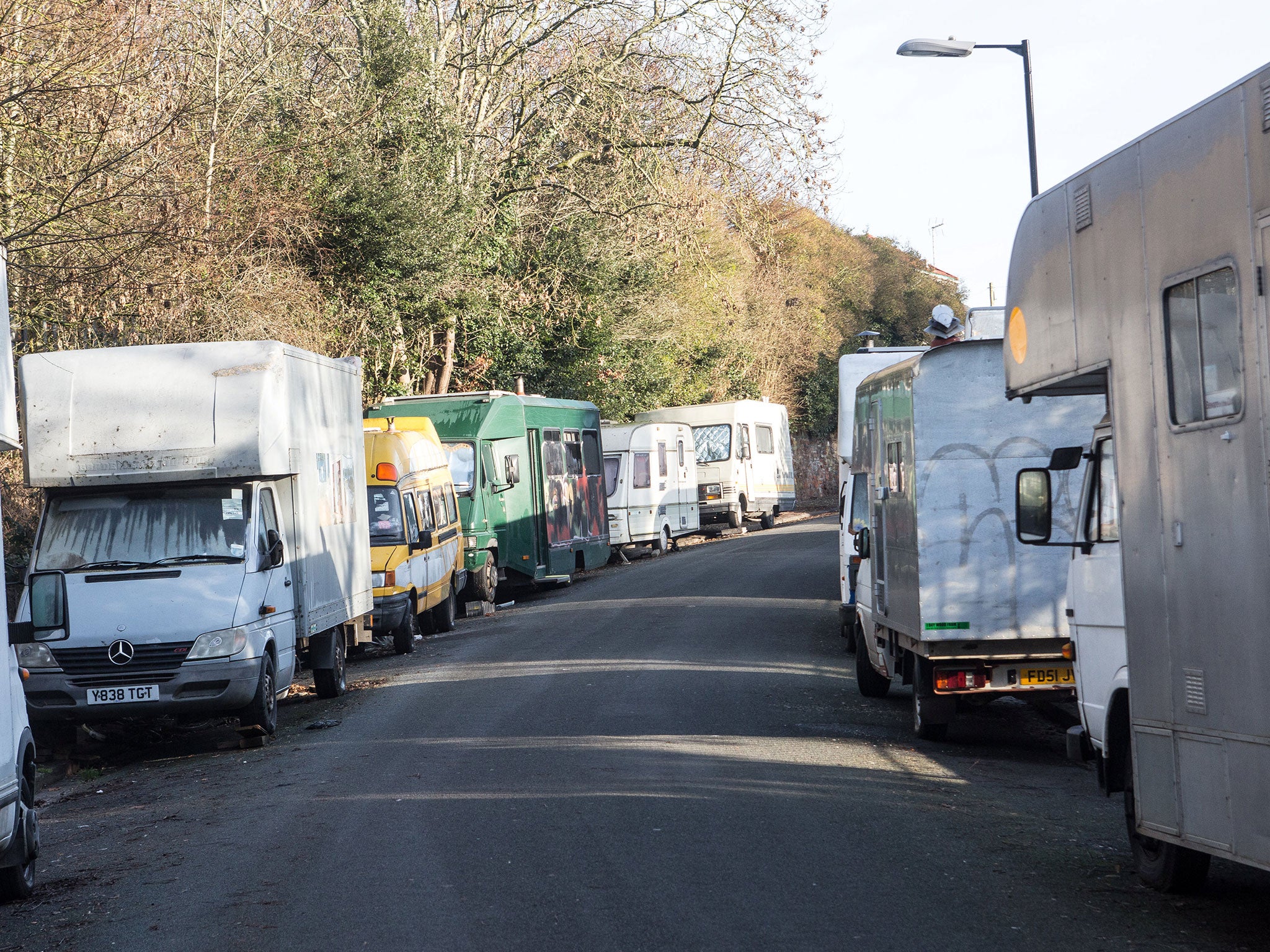 Two caravans and a car went up in flames in a suspected arson attack at the weekend