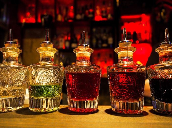 Chug Club has a range of exotic liqueurs