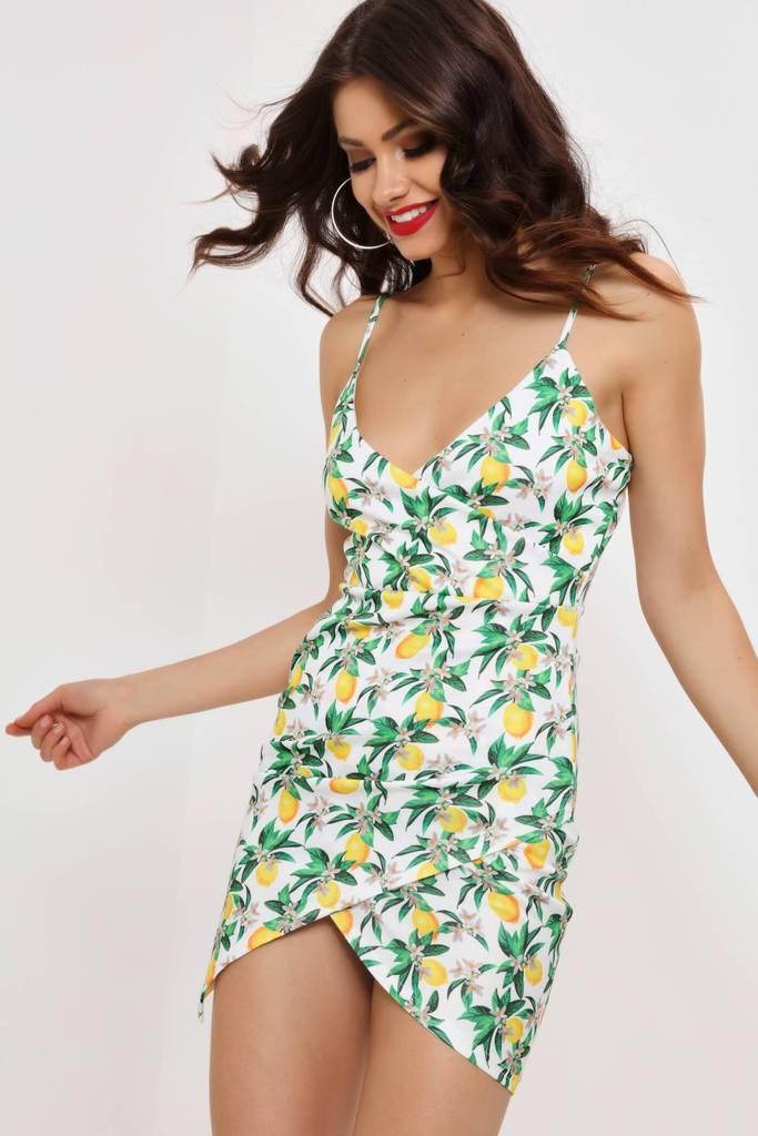 Lemon print dress, £18, Buy now