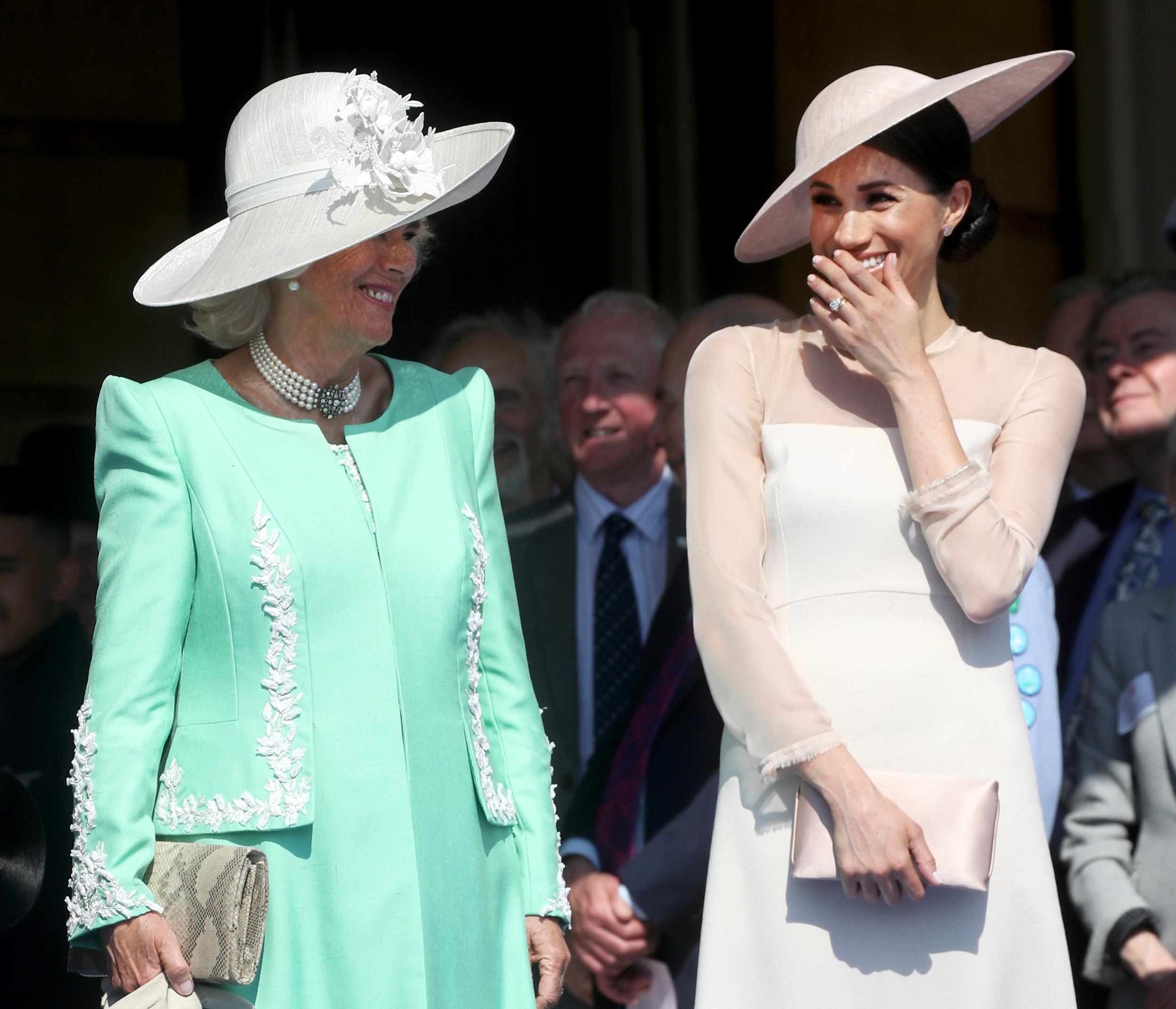 The Duchess of Sussex bonded with her in-laws (Getty)