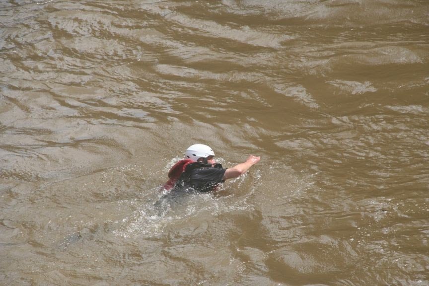 Man overboard: I take an impromptu dip