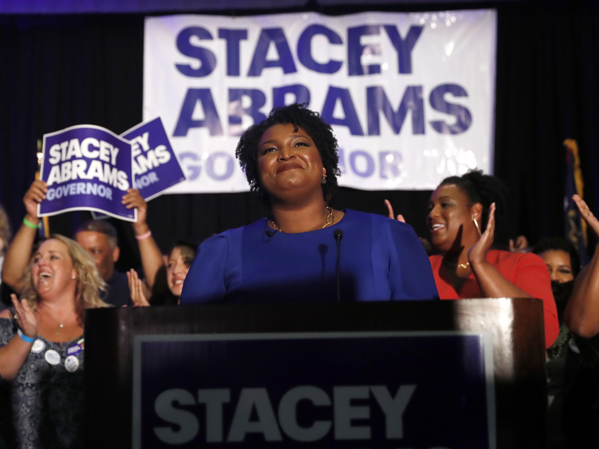 Abrams said her strategy for the mid-terms is to widen the electorate by attracting young voters and non-whites who hadn’t been casting ballots