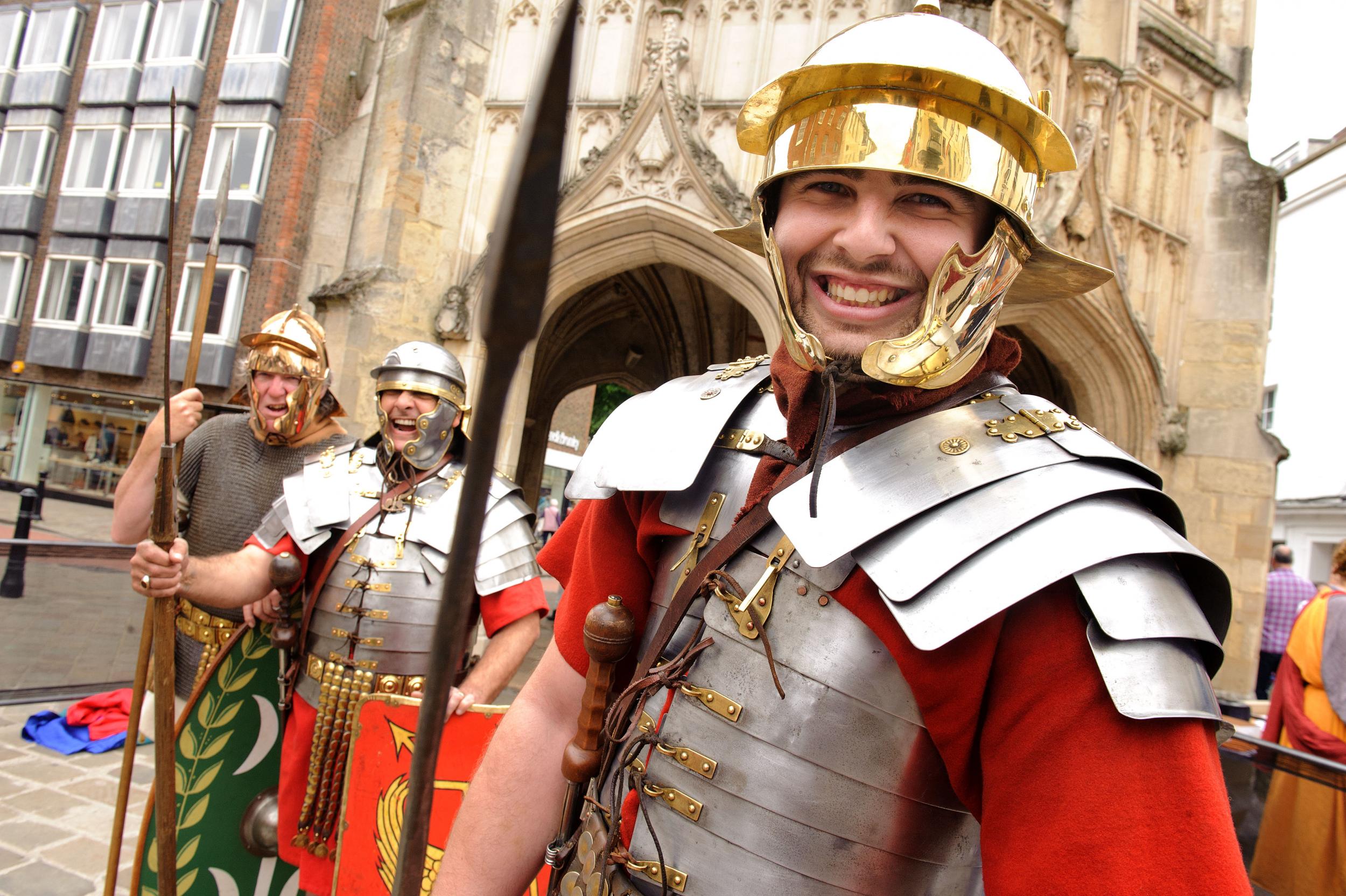 Many of the events at Chichester Roman Week are free