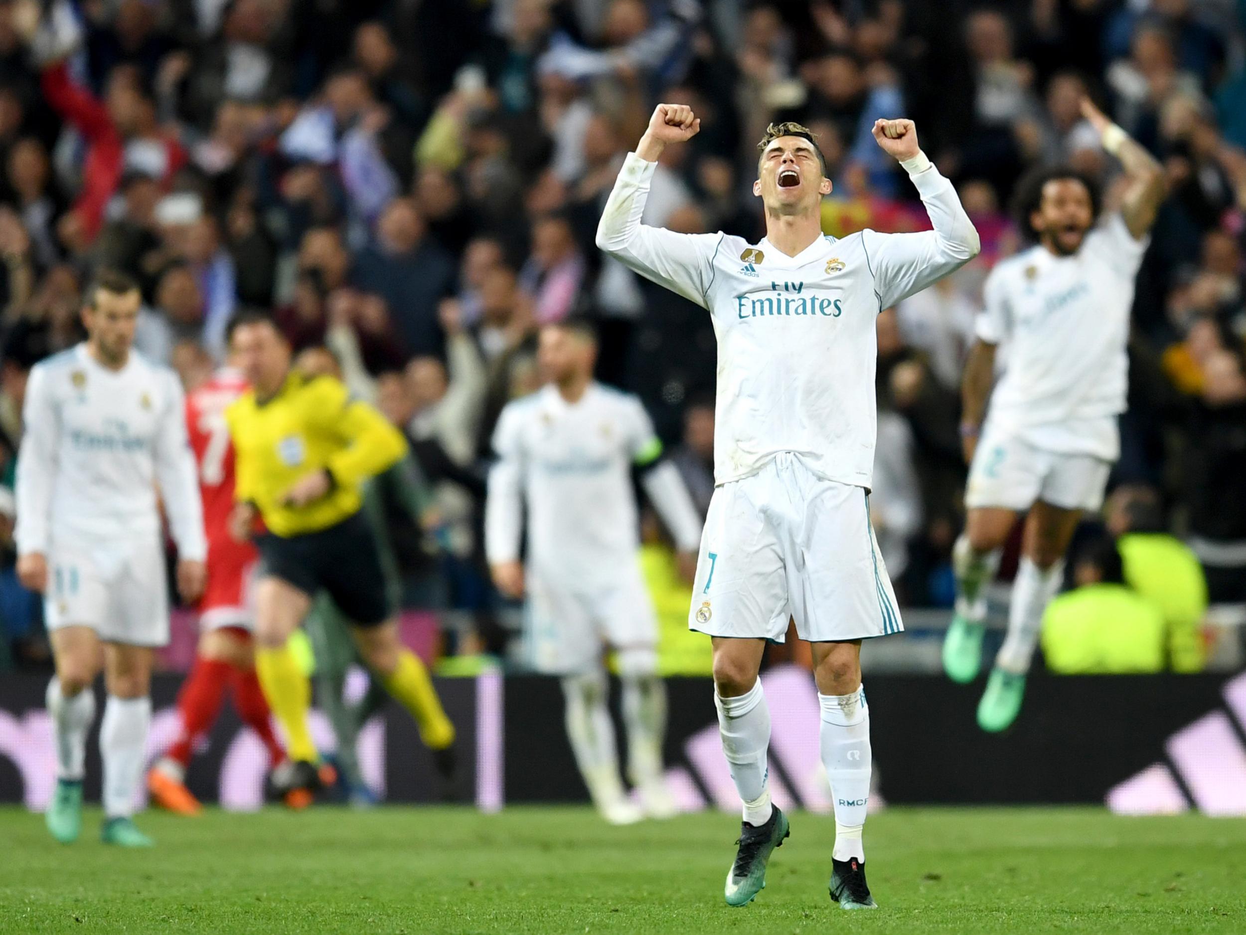 Real Madrid are bidding for a third straight Champions League