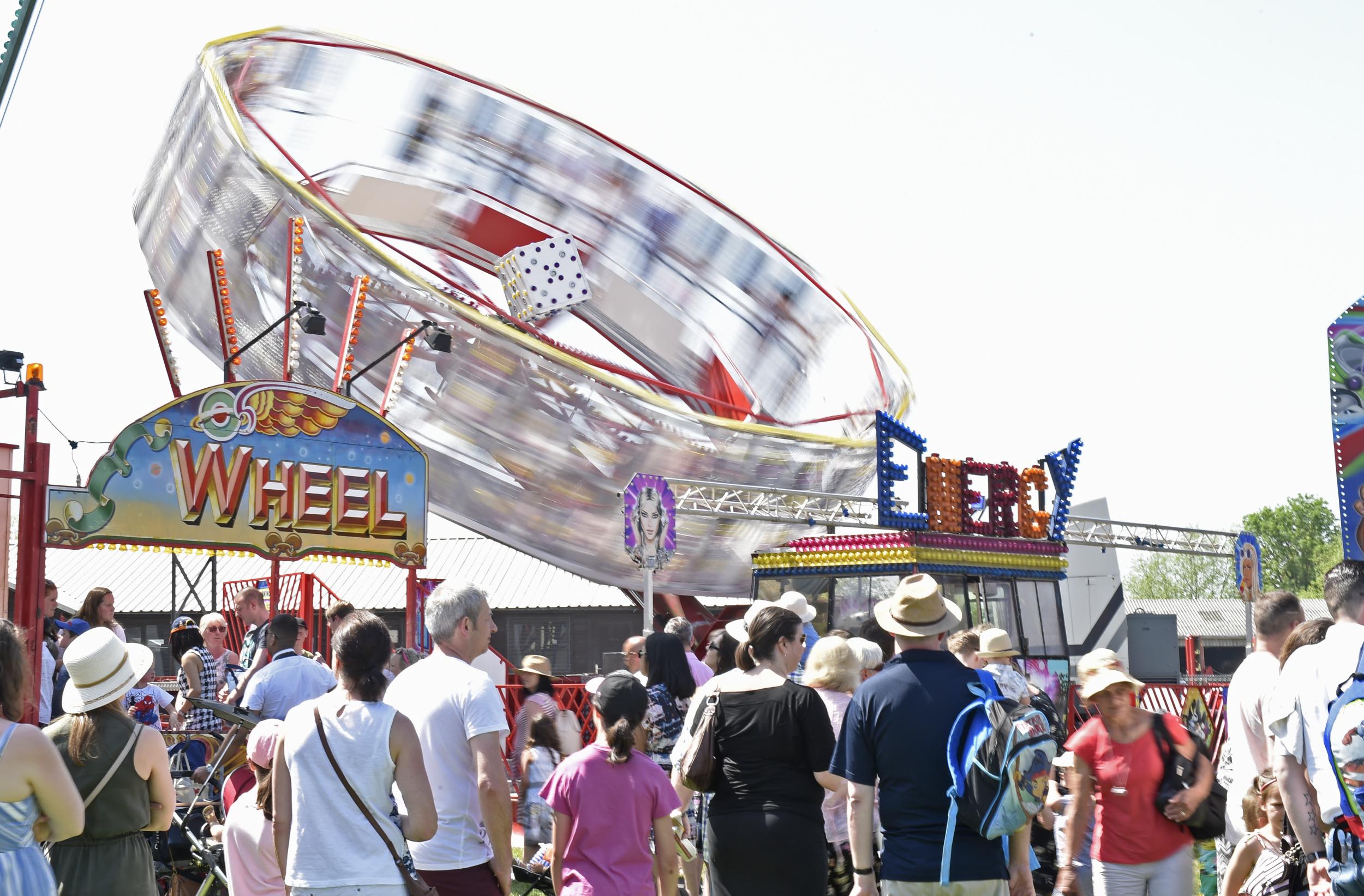 All the fun of the fair for families at Royal Windsor Racecourse