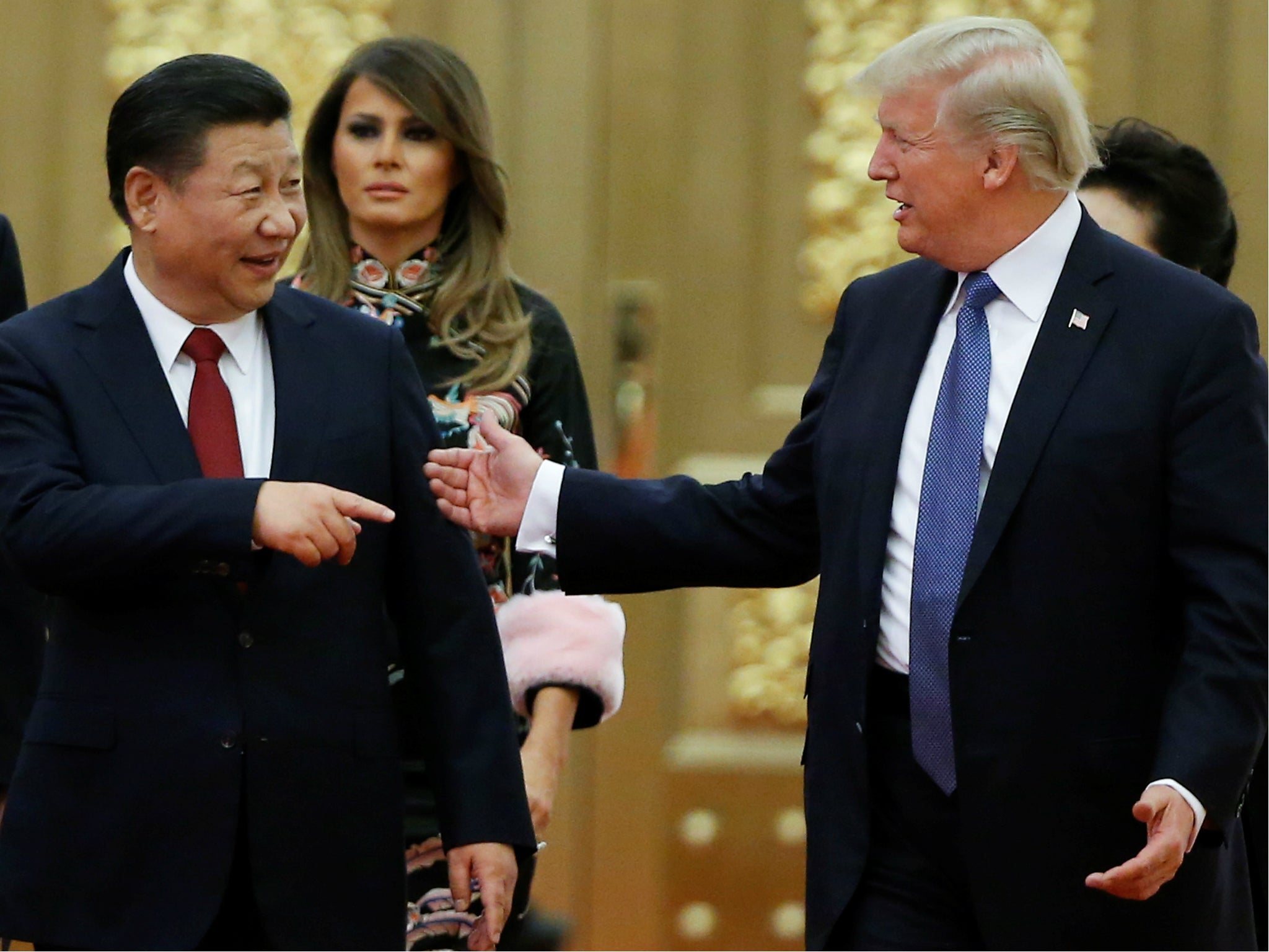 Despite Trump’s meeting with Chinese president Xi Jinping in Beijing last year. tensions are mounting between the countries