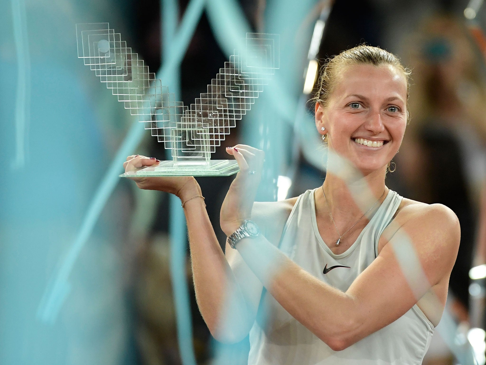 Kvitova has already won four titles this year