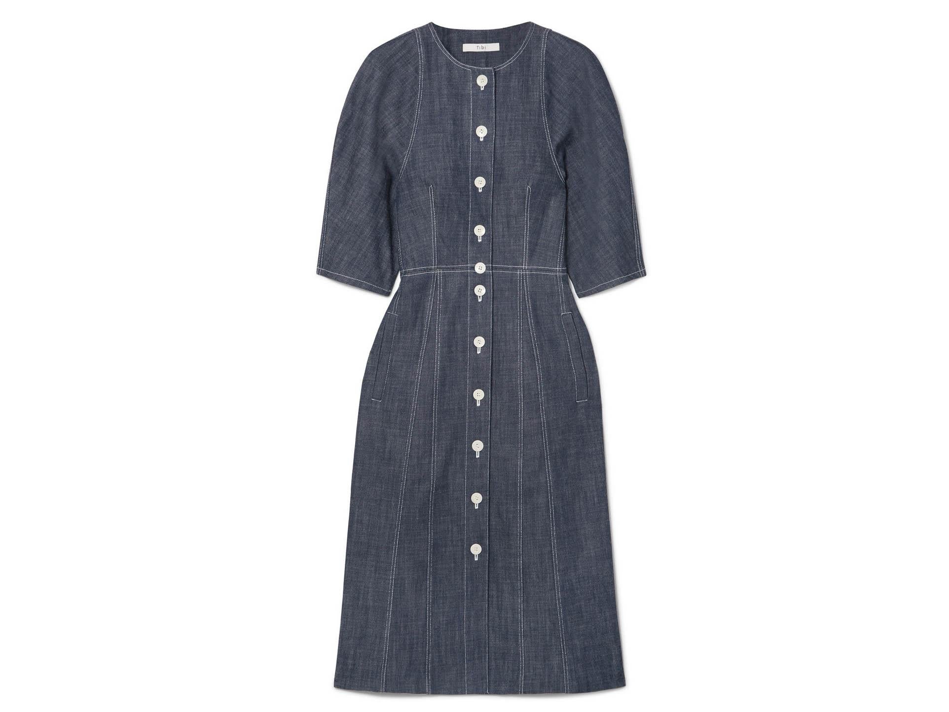 Tibi, Denim Shirt Dress, £550, Net-a-Porter