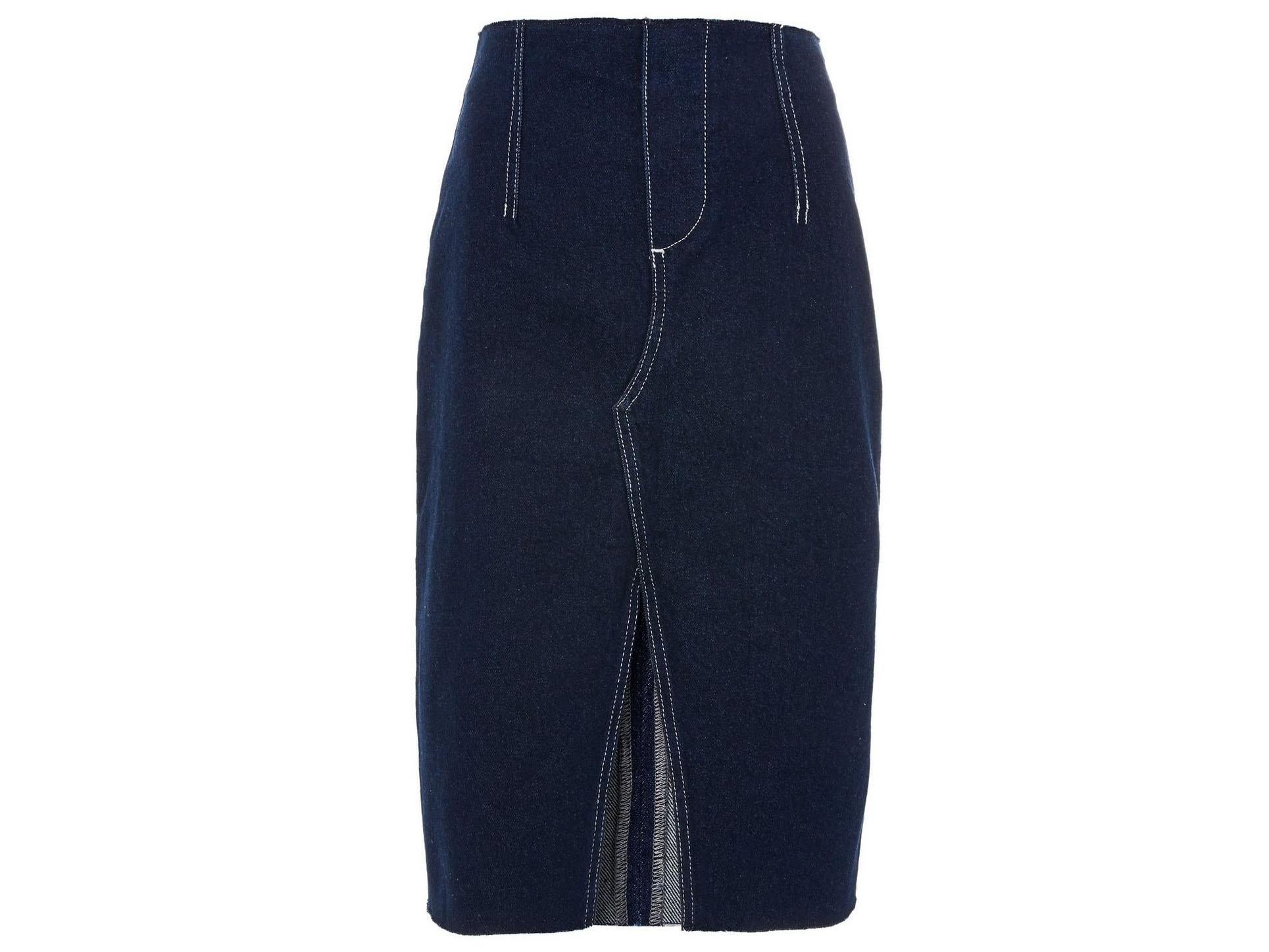 MOTO Raw Waist Midi Skirt, £34, Topshop