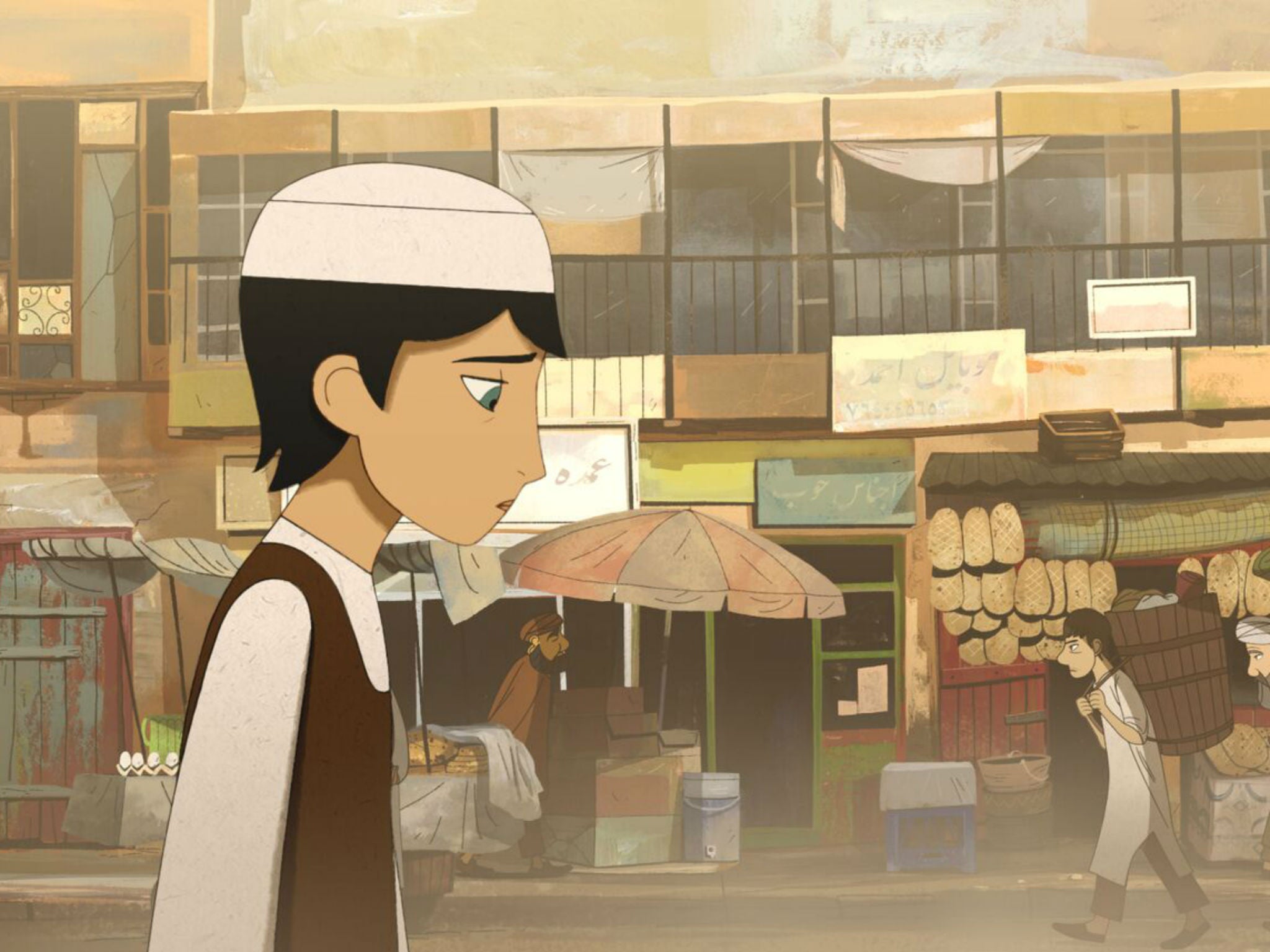 ‘The Breadwinner’ tells the story of a young Afghan girl who pretends to be a boy