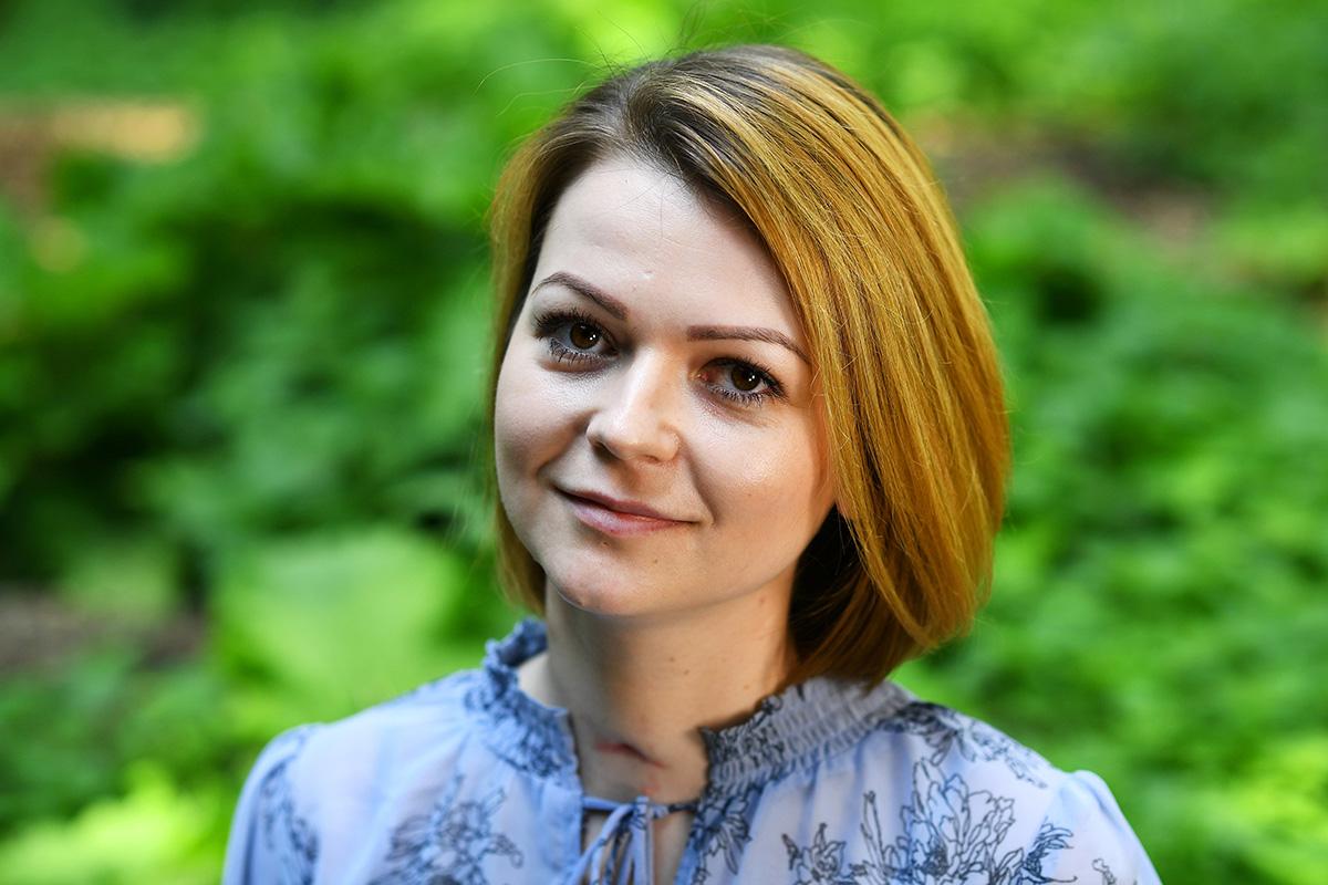 Yulia Skripal, who was poisoned in Salisbury along with her father, Russian spy Sergei Skripal