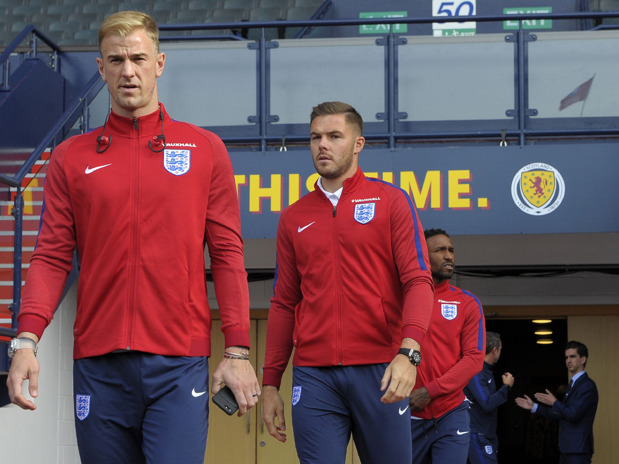 Jack Butland said he owed a lot to Joe Hart