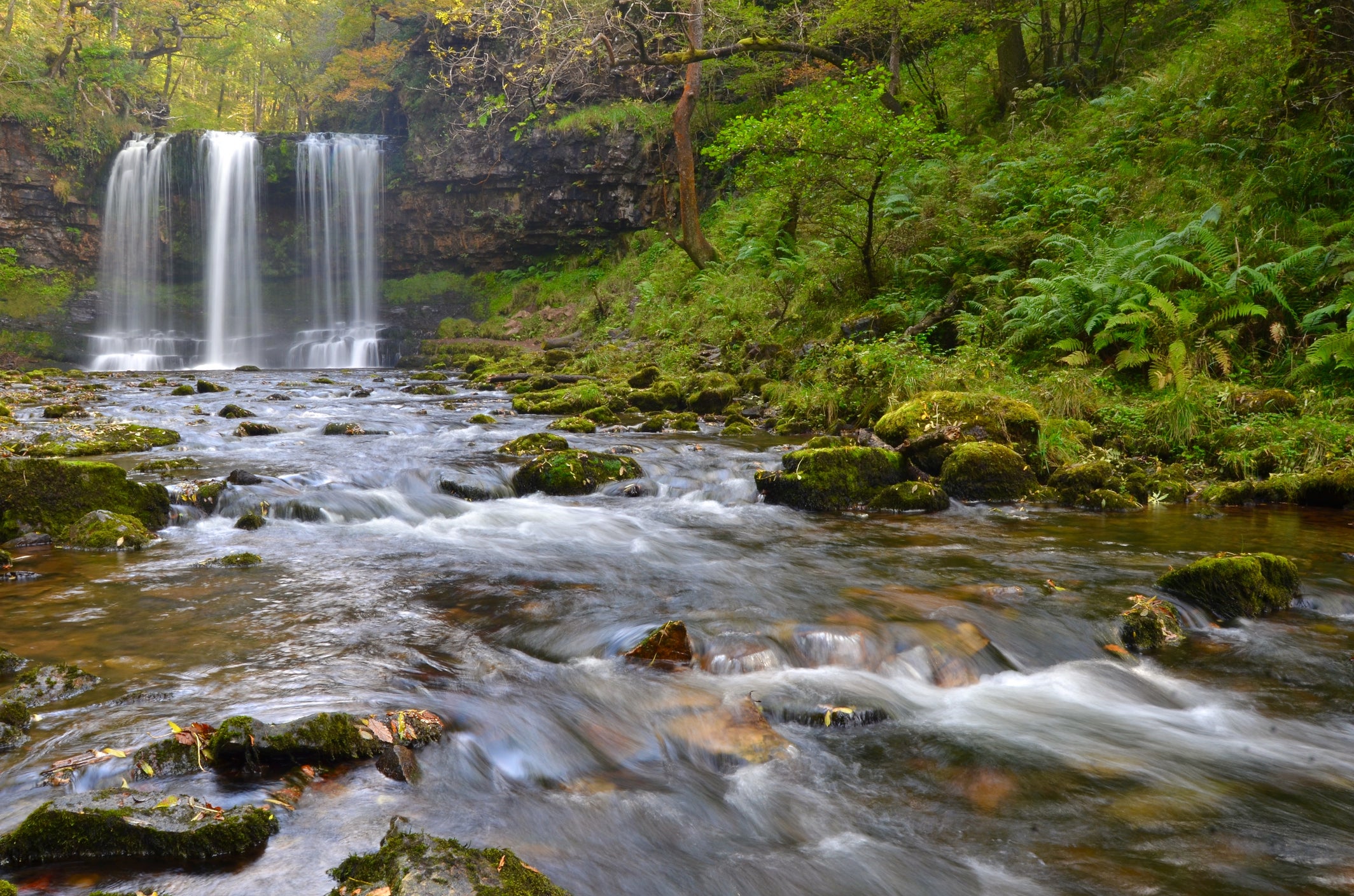 Sgwd yr Eira waterfall in the Brecon Beacons (Getty/iStockphoto)