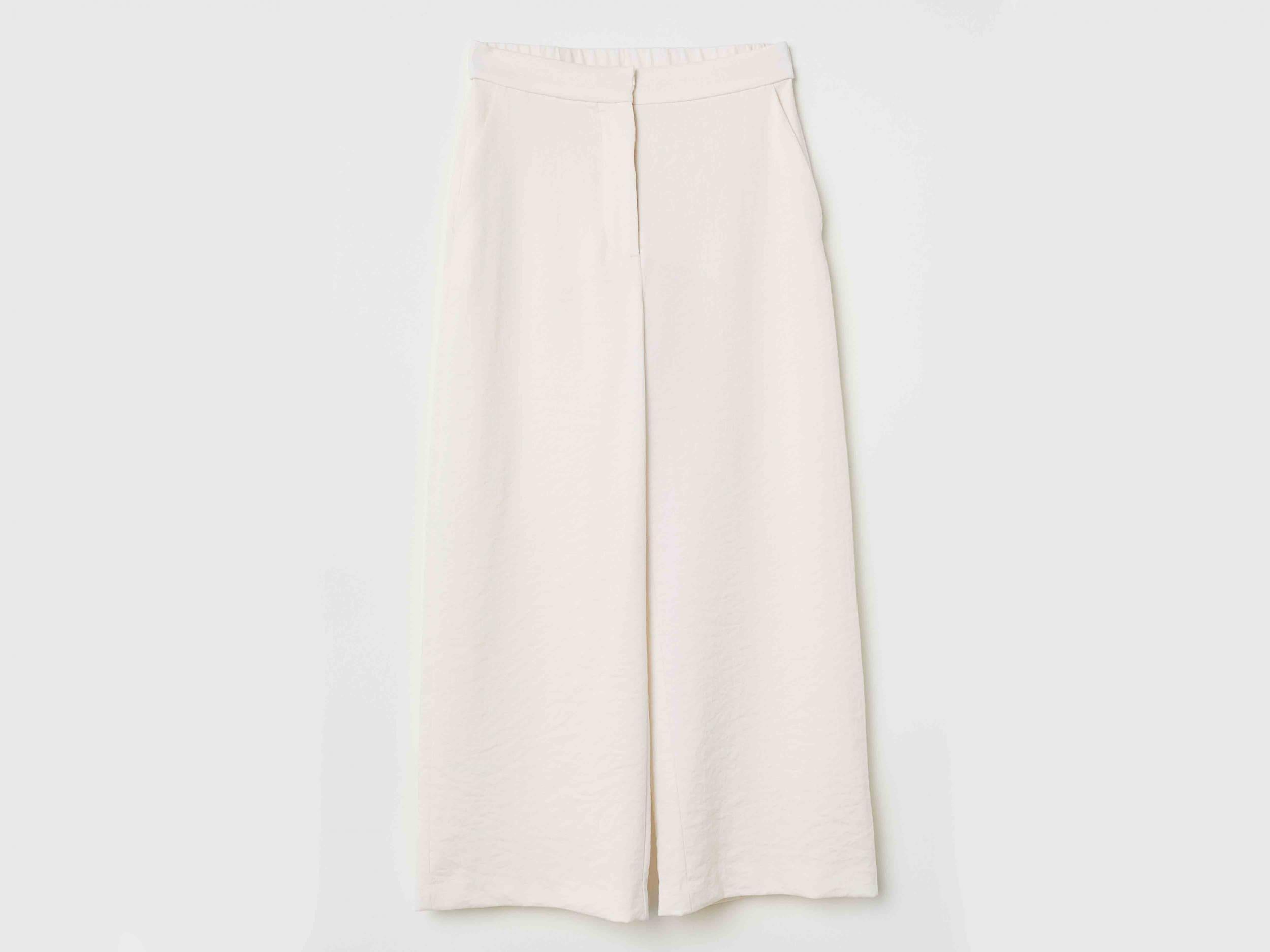 Wide trousers, £30, H&amp;M