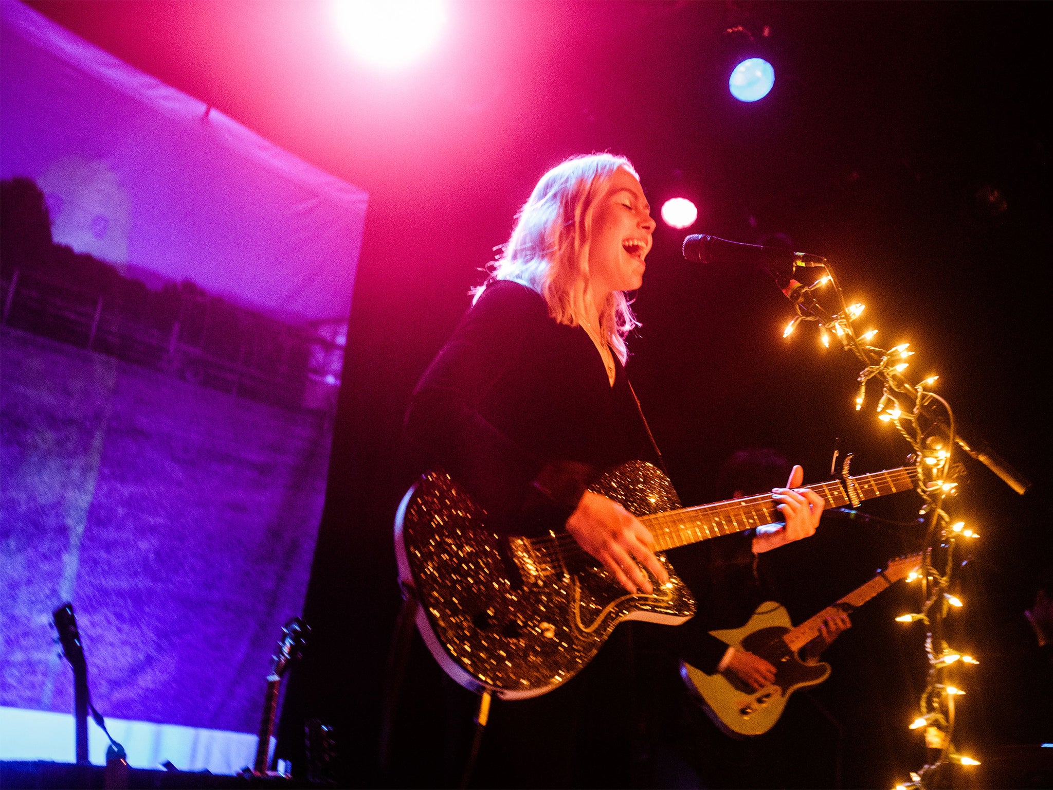 Phoebe Bridgers in concert at Music Hall of Williamsburg, New York, USA - 23 Feb 2018