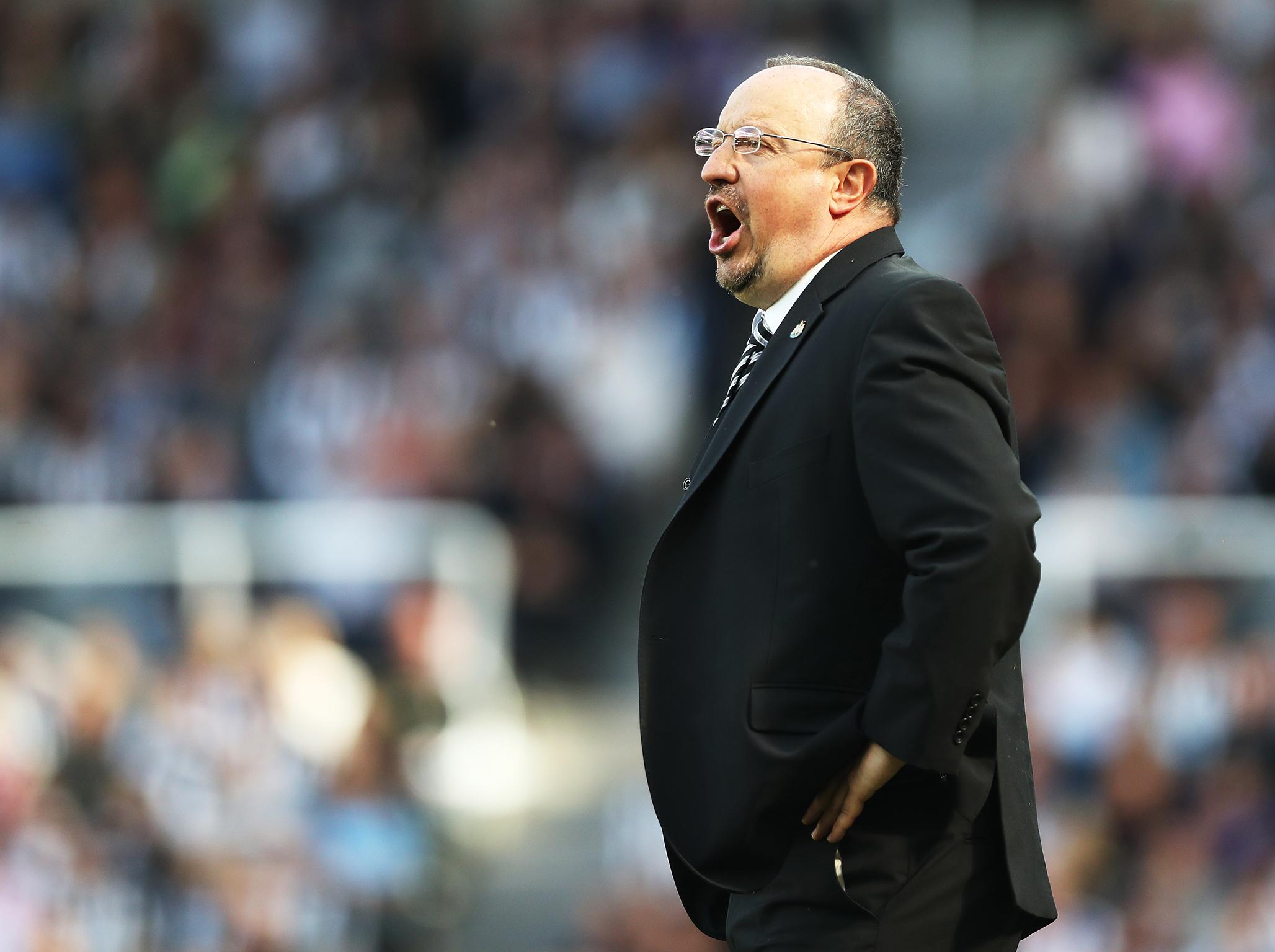 Rafael Benitez said he’d moved on from Newcastle’s underwhelming transfer window