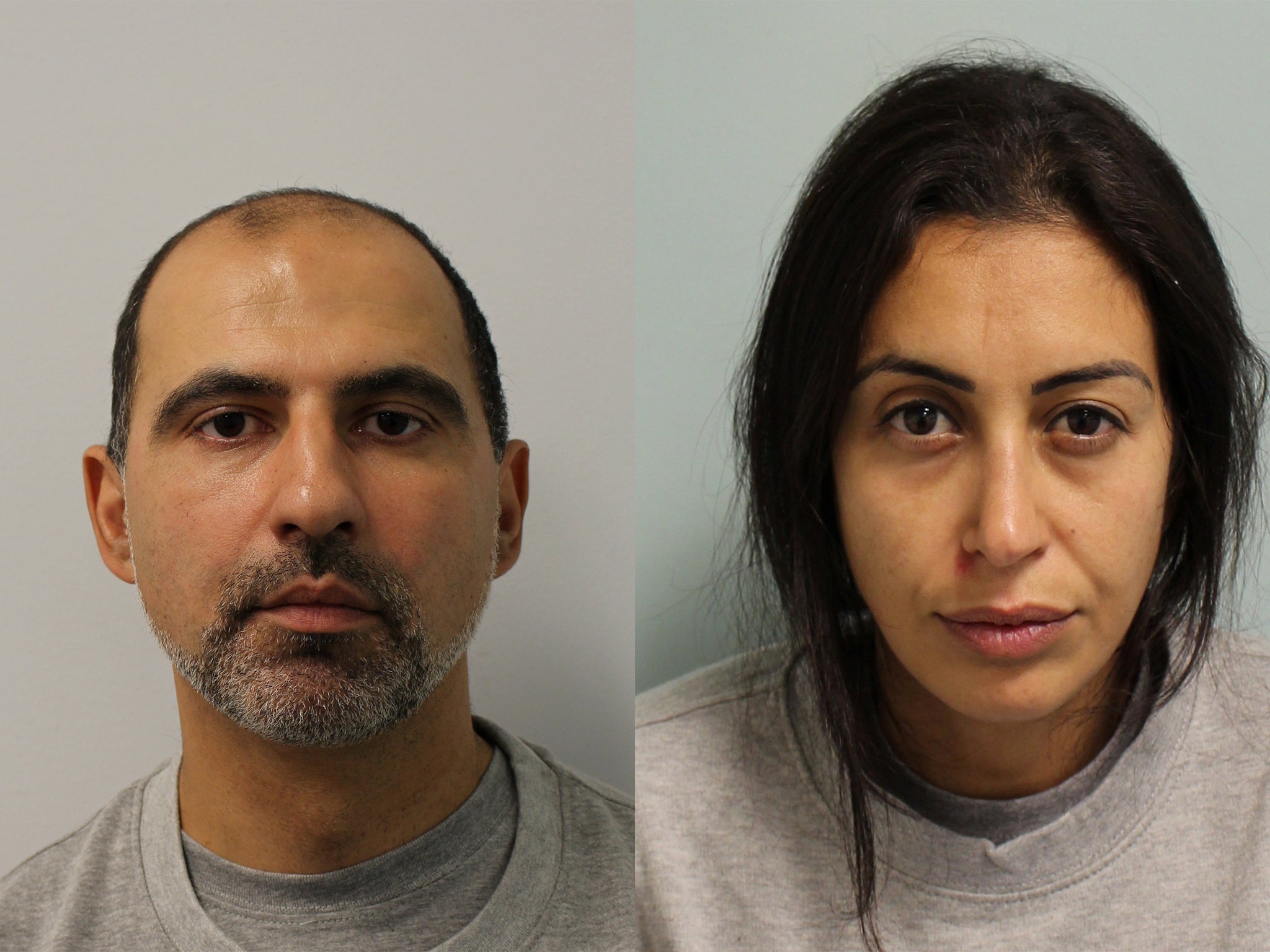 Guilty: Ouissem Medouni and Sabrina Kouider (Police/Handout via Reuters)