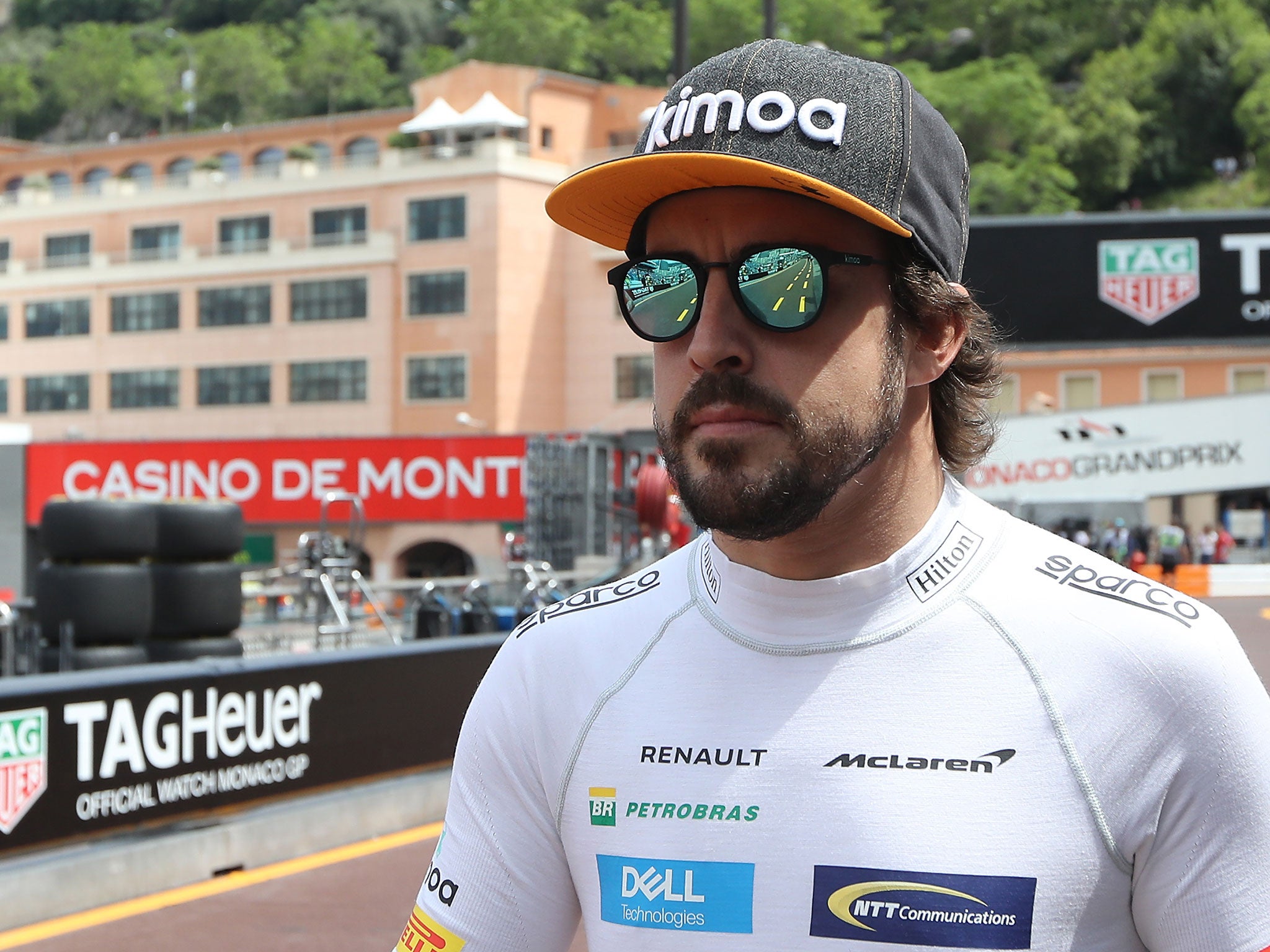 Fernando Alonso returned to the Monaco GP after missing last year's race