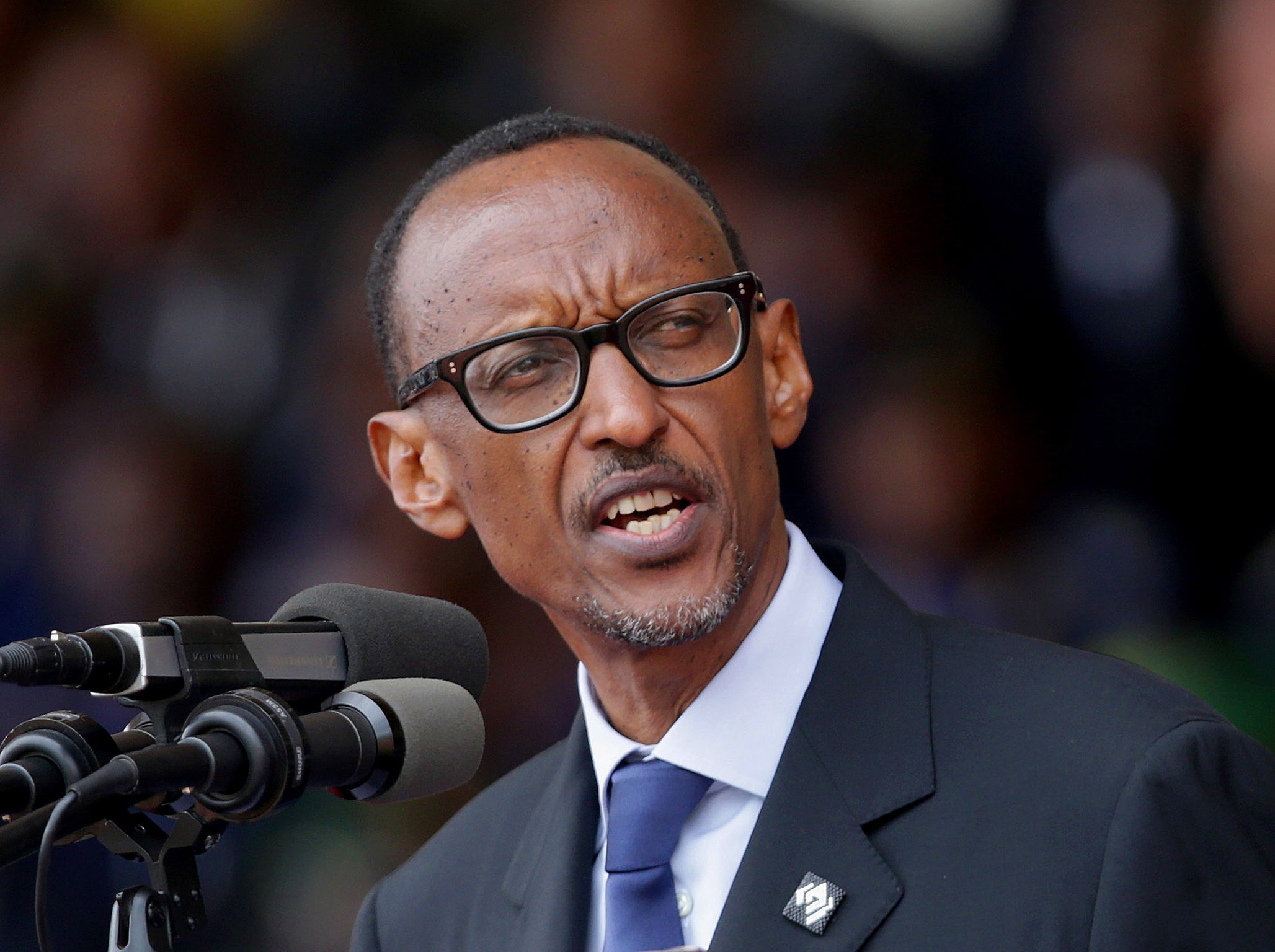 Paul Kagame, the President of Rwanda (Getty )