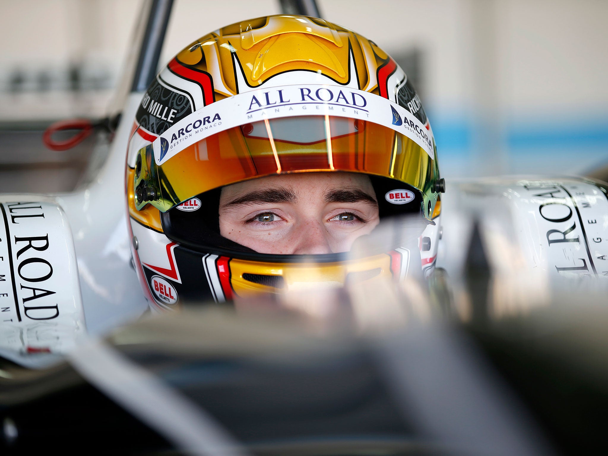 Leclerc during his F3 days