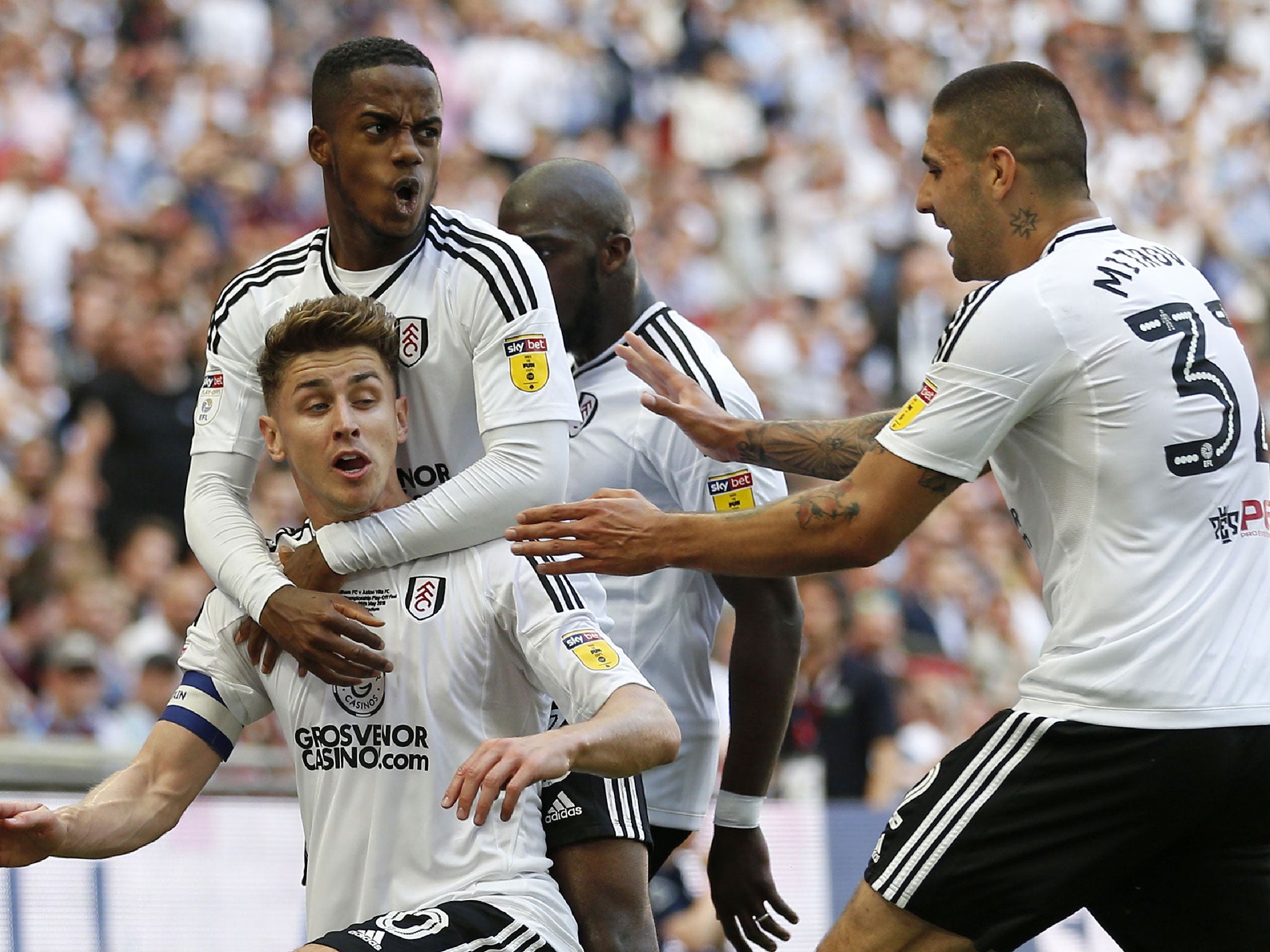 Sessegnon provided the assist for Cairney’s goal