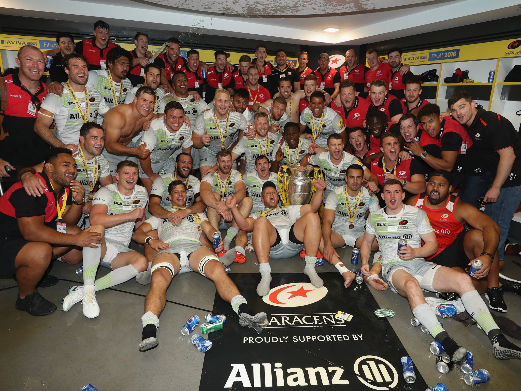 Saracens won their fourth Premiership title after beating Exeter Chiefs