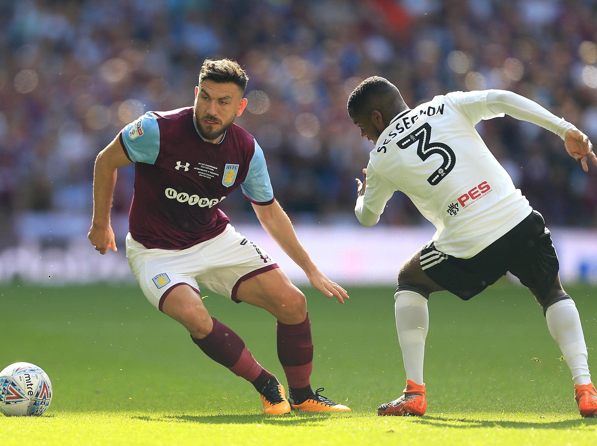 Snodgrass helped Aston Villa reach the play-off final