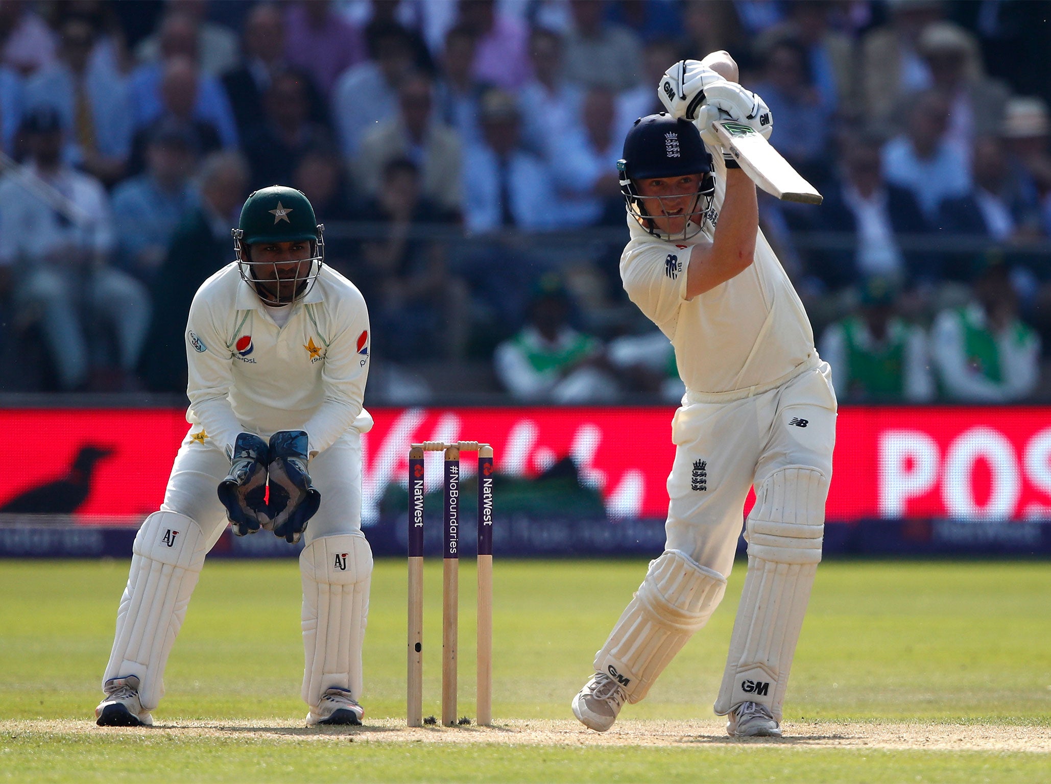 Bess in action for England