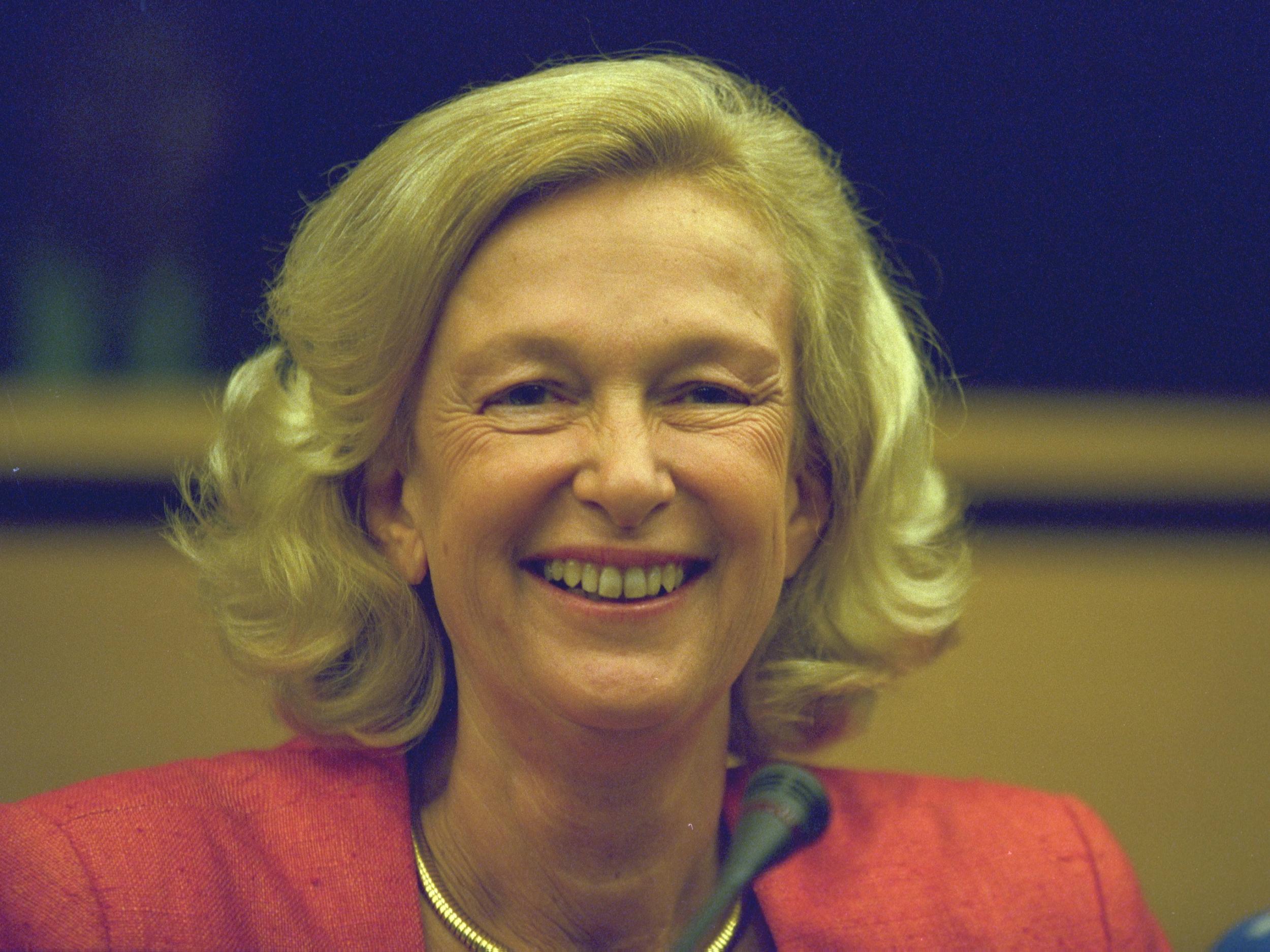 Fontaine oversaw the adoption of the euro during her tenure