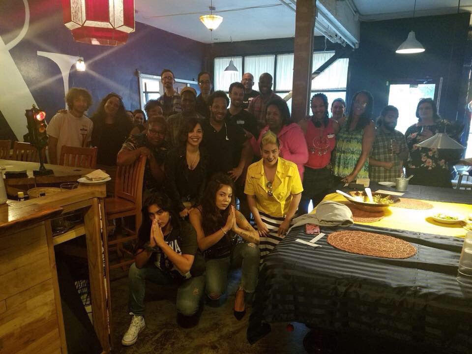 The events was intended to call attention to reparations